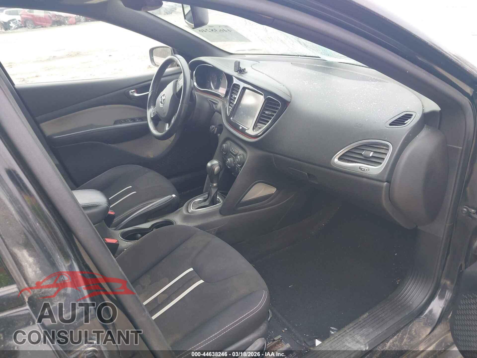DODGE DART 2014 - 1C3CDFBB4ED866226