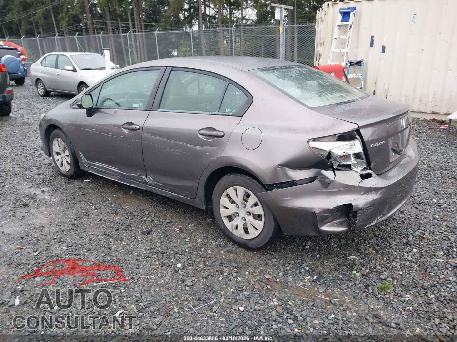 HONDA CIVIC 2012 - JHMFB2F54CS005454