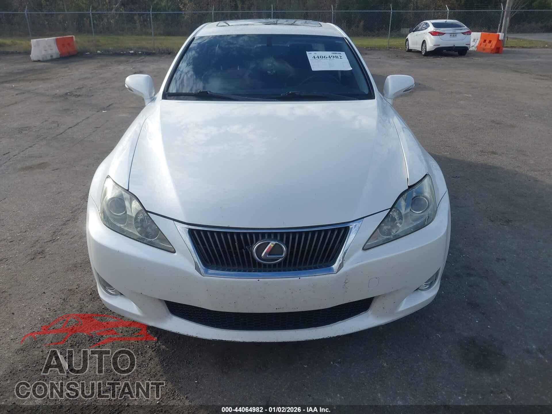 LEXUS IS 250 2010 - JTHBF5C26A5111673