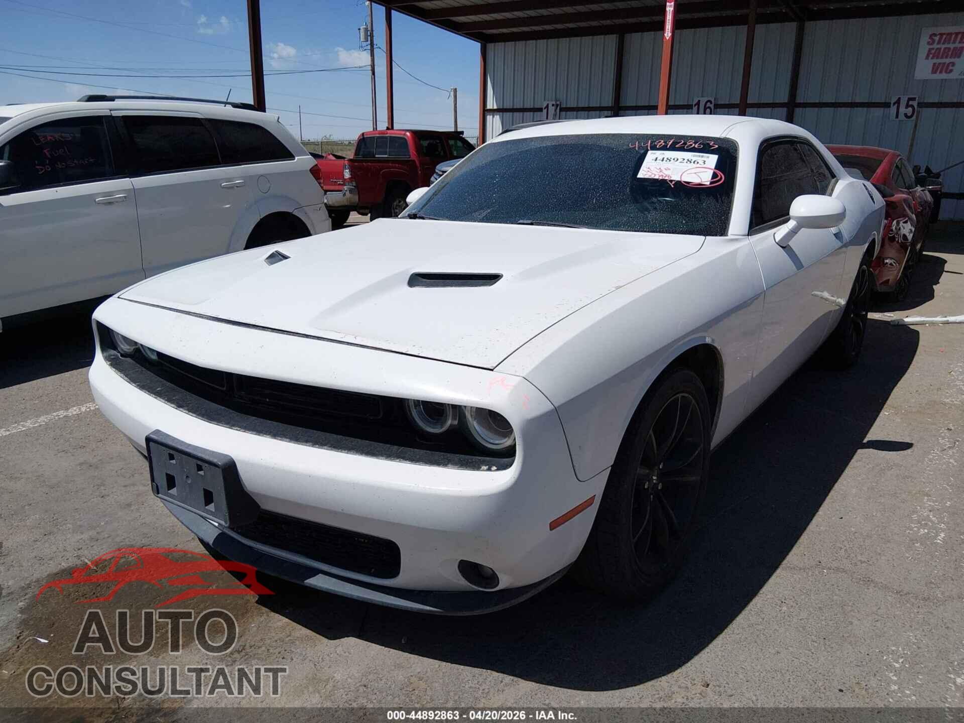 DODGE CHALLENGER 2017 - 2C3CDZAG6HH531443