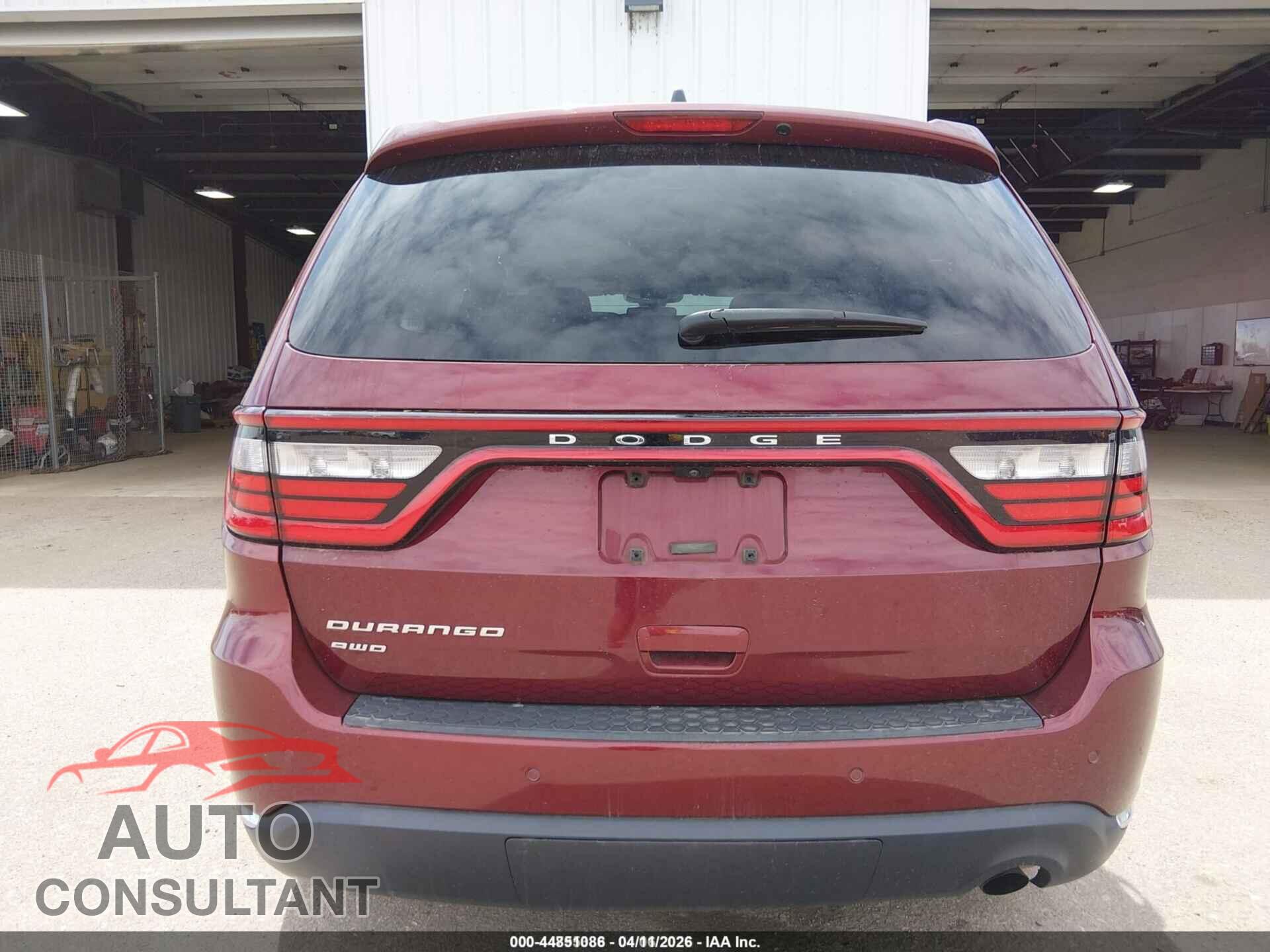 DODGE DURANGO 2017 - 1C4RDJAG9HC883684