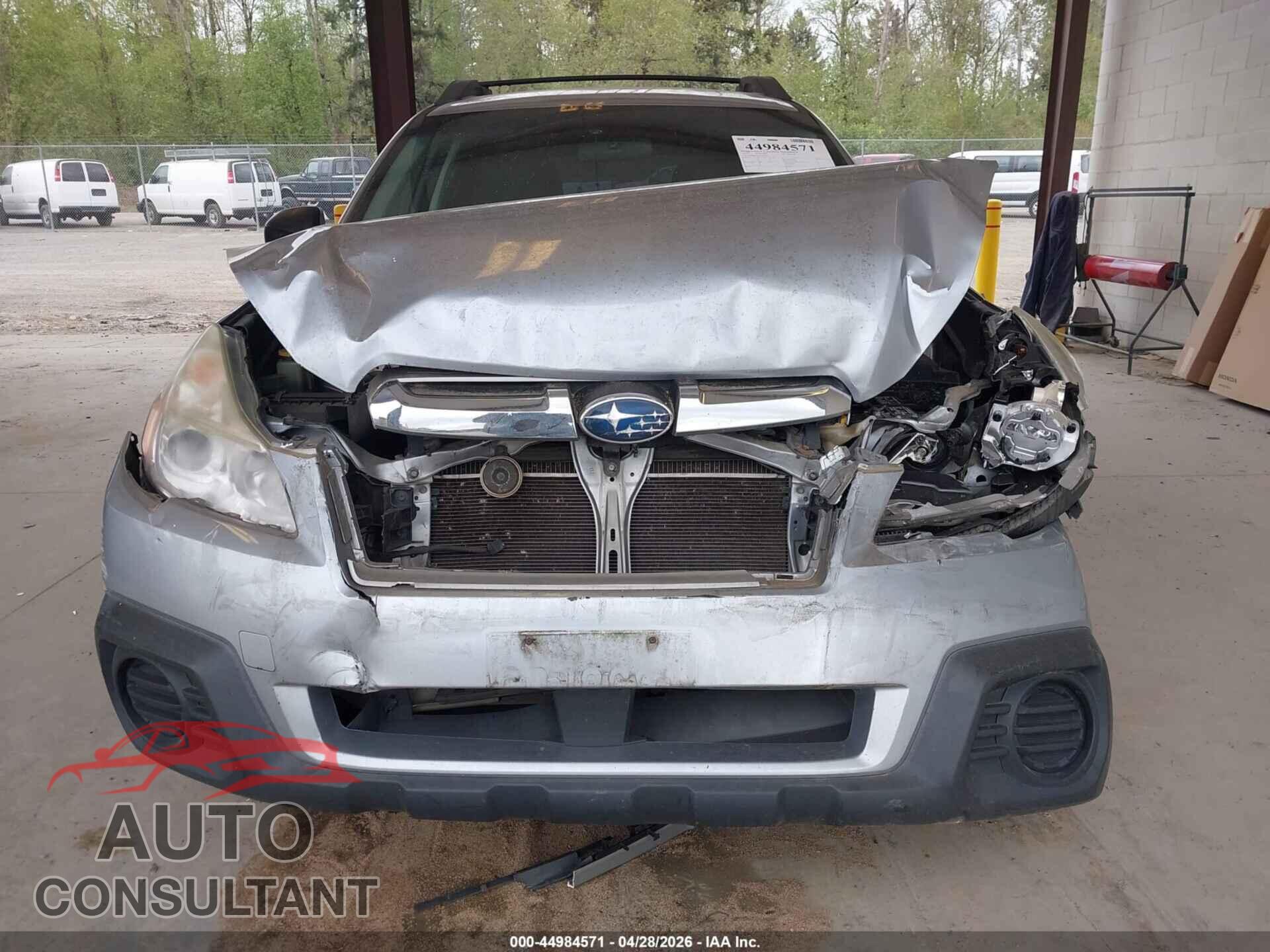 SUBARU OUTBACK 2014 - 4S4BRBAC1E1309380