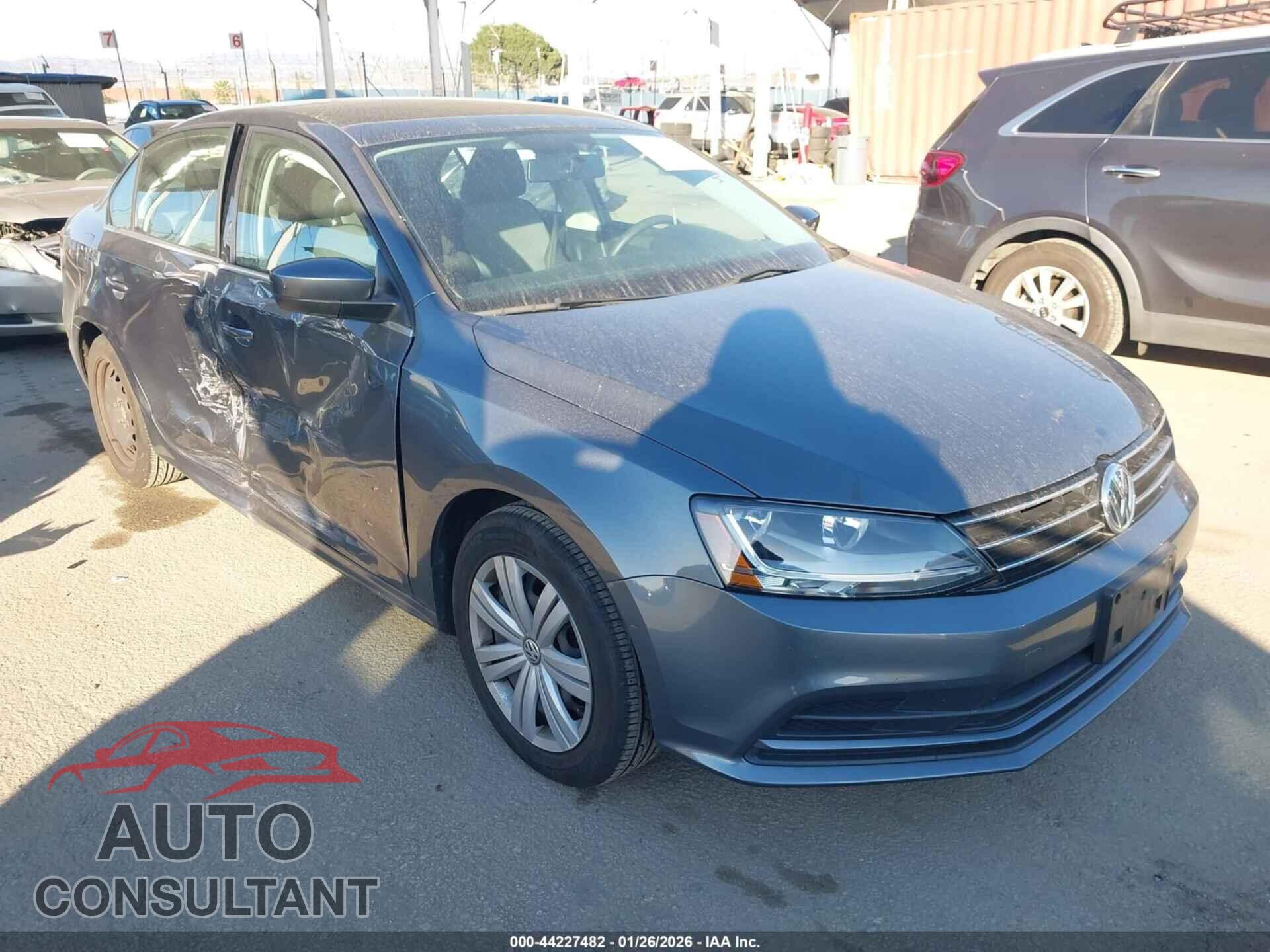 VOLKSWAGEN JETTA 2017 - 3VW2B7AJ4HM297704