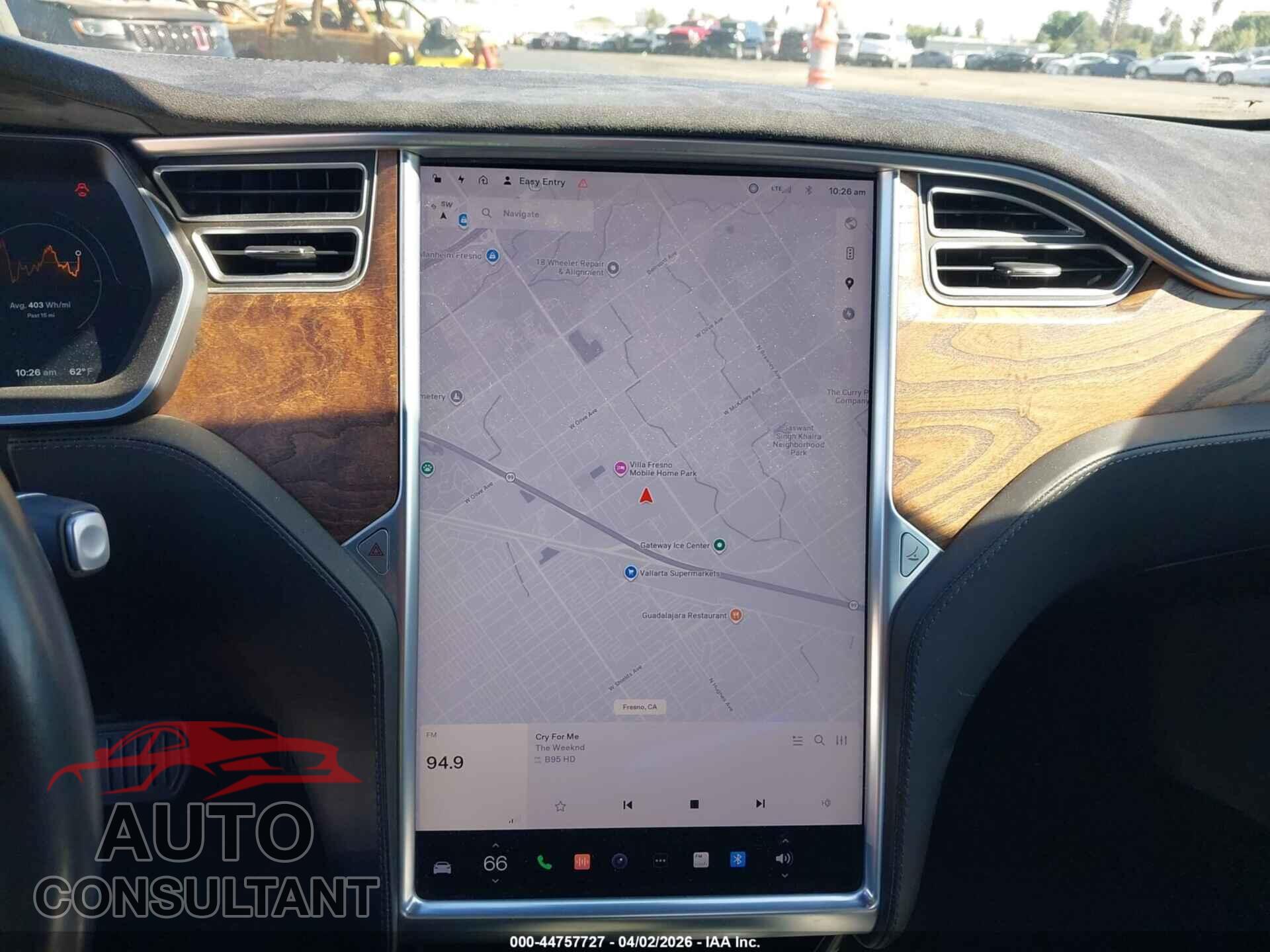 TESLA MODEL S 2017 - 5YJSA1E2XHF186522