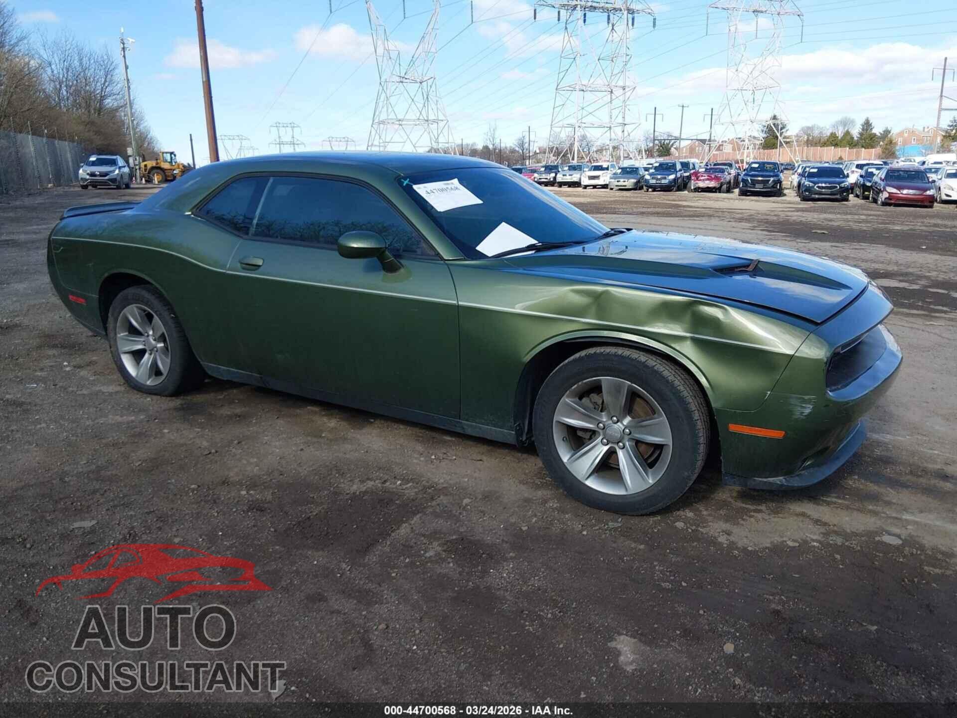 DODGE CHALLENGER 2019 - 2C3CDZAG6KH570962