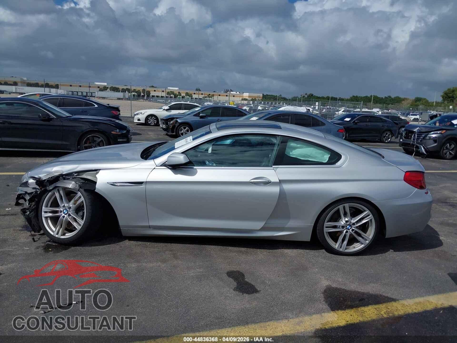 BMW 650I 2012 - WBALX3C59CDV77475
