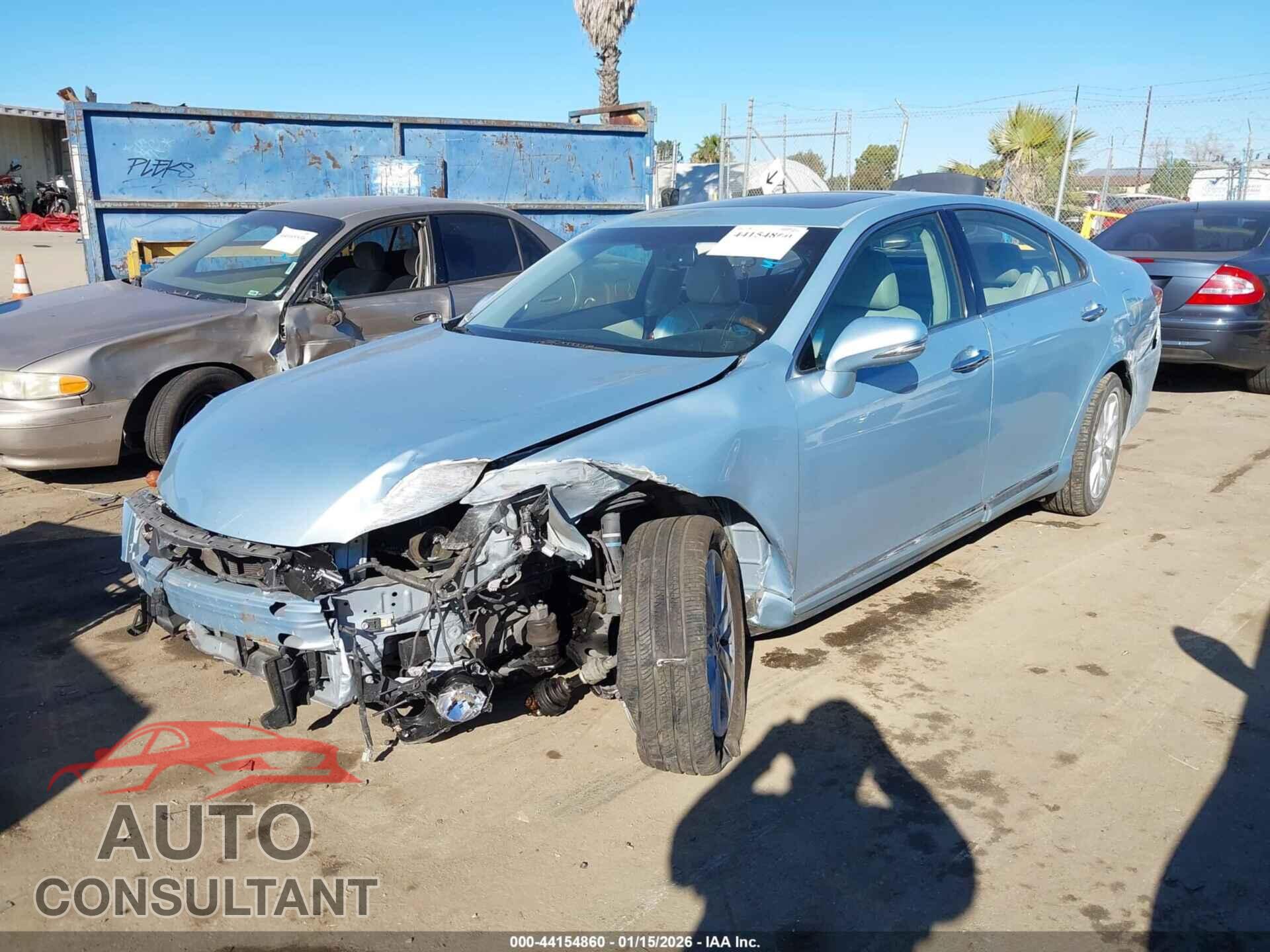 LEXUS ES 350 2012 - JTHBK1EG8C2488765
