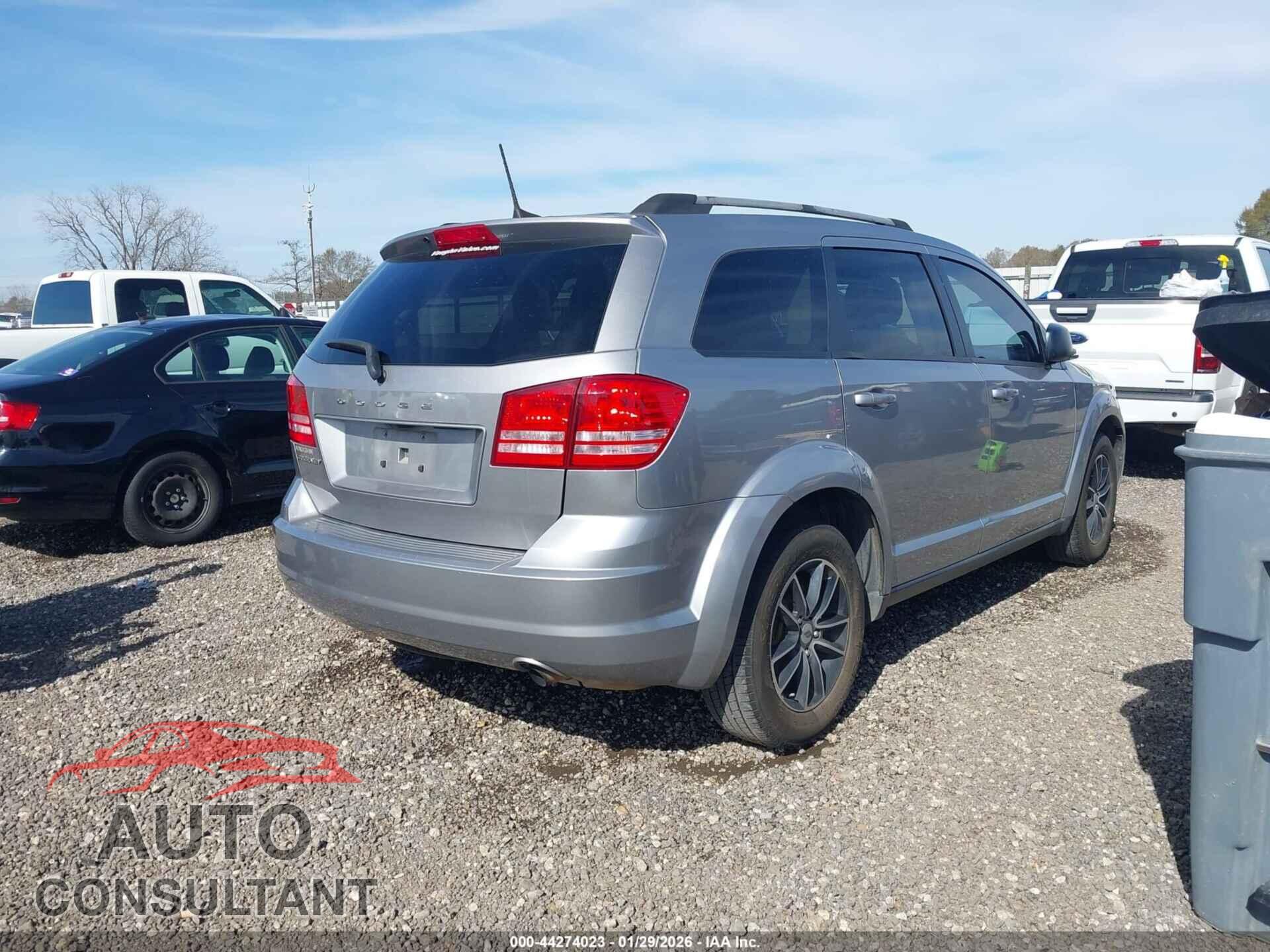 DODGE JOURNEY 2018 - 3C4PDCAB8JT443991