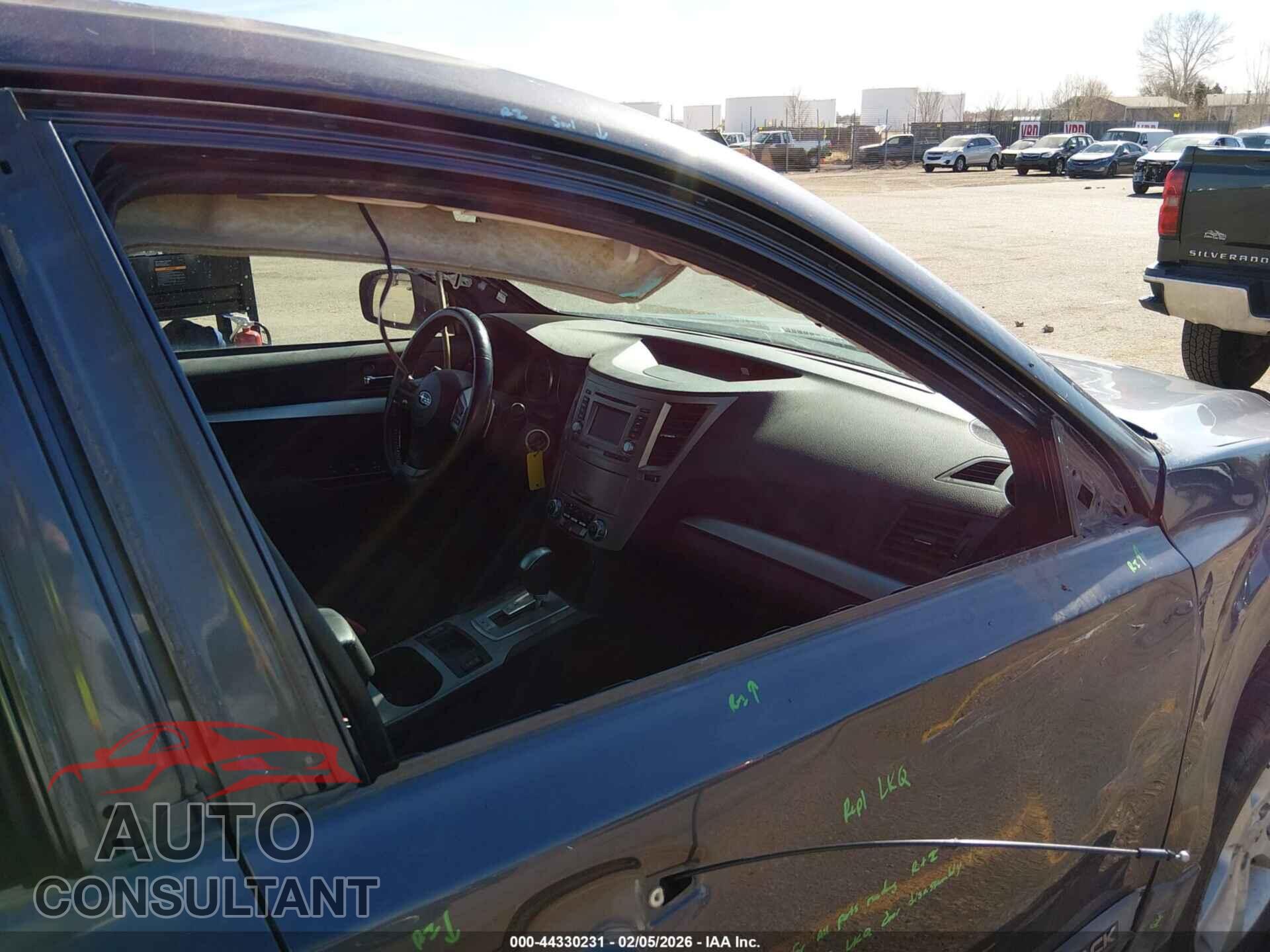 SUBARU OUTBACK 2014 - 4S4BRBCC0E3208249