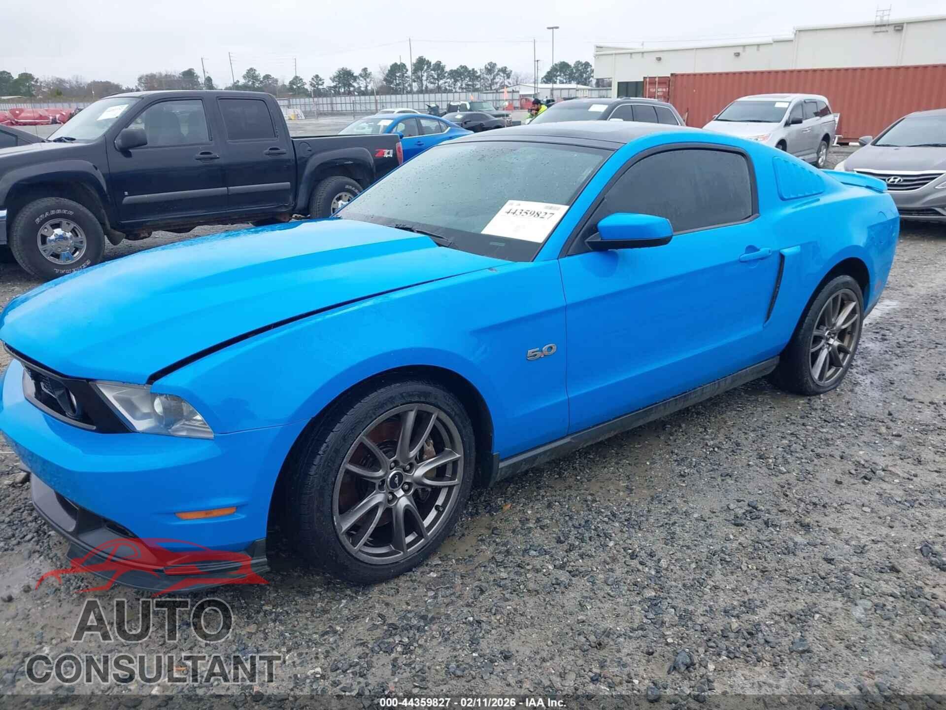FORD MUSTANG 2012 - 1ZVBP8CF7C5241870