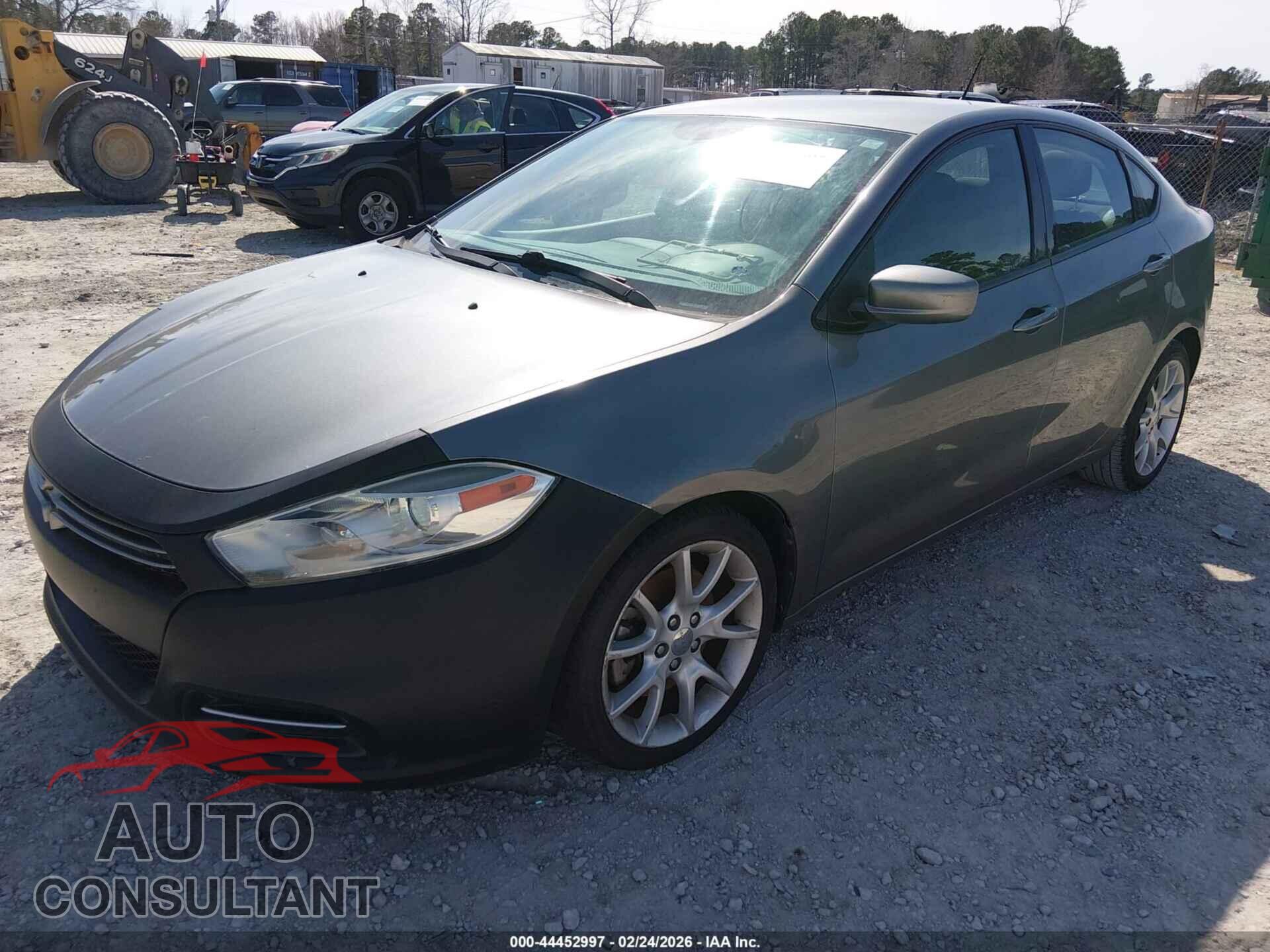 DODGE DART 2013 - 1C3CDFBA9DD178499