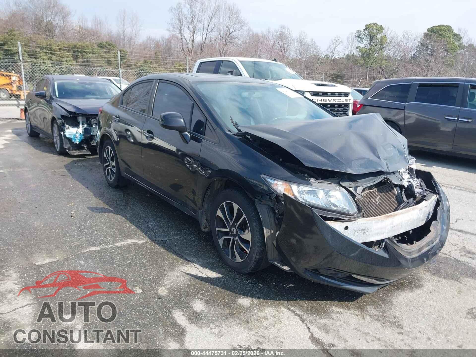 HONDA CIVIC 2013 - 19XFB2F90DE019912
