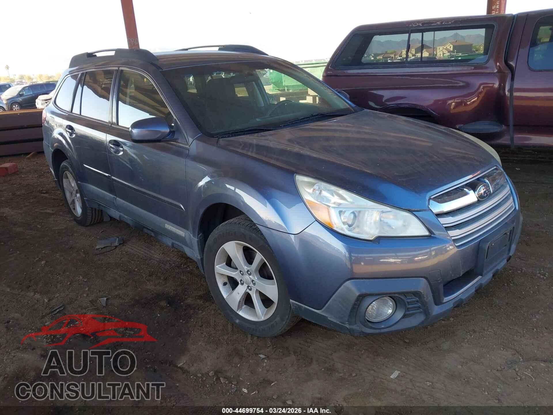 SUBARU OUTBACK 2014 - 4S4BRBCC0E3311641