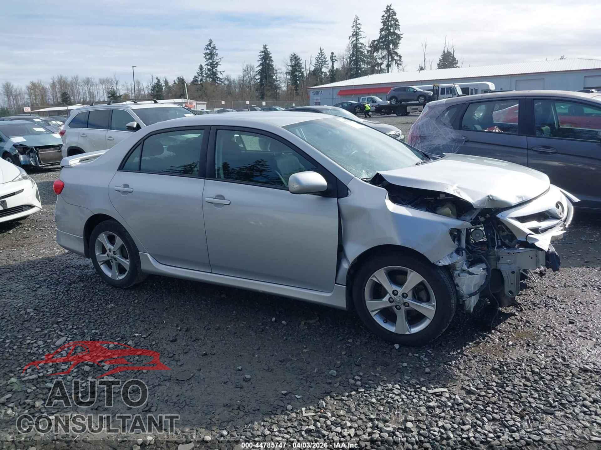 TOYOTA COROLLA 2012 - 2T1BU4EEXCC911245