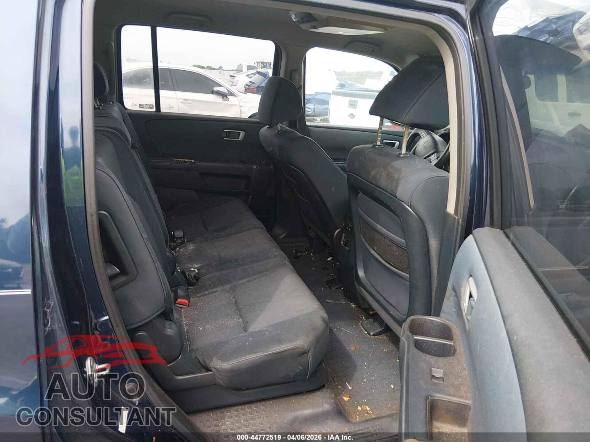HONDA PILOT 2009 - 5FNYF38439B022261