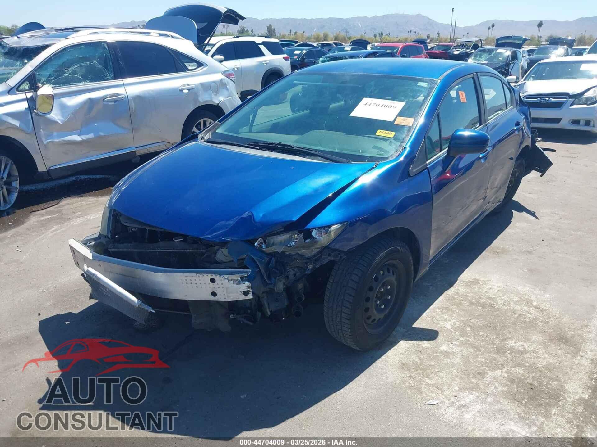 HONDA CIVIC 2014 - 19XFB2F57EE247937