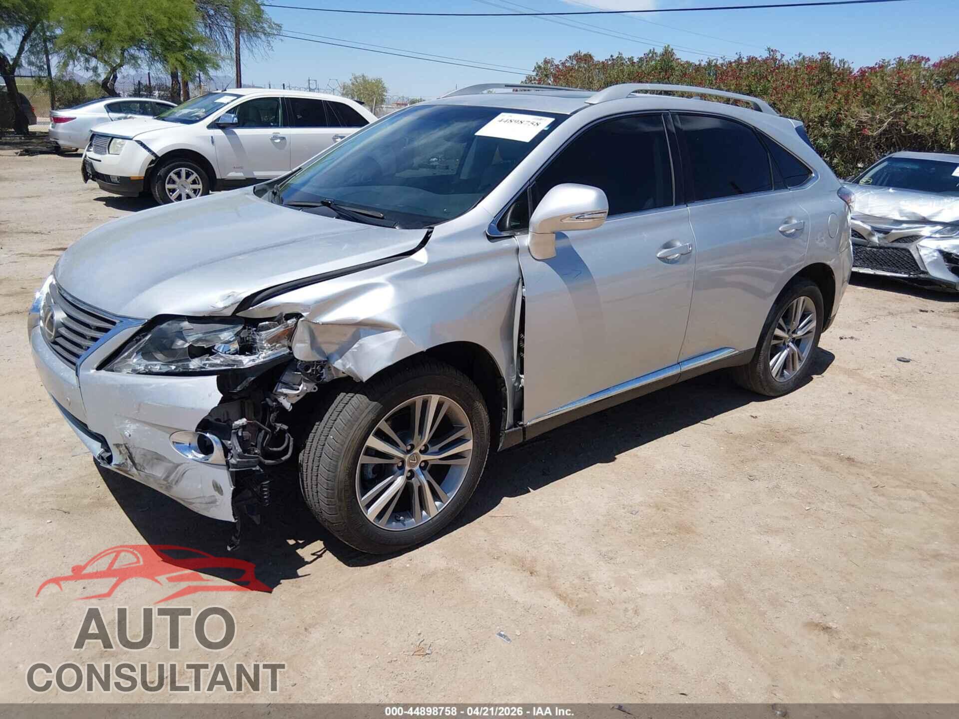 LEXUS RX 350 2015 - 2T2BK1BA9FC304520