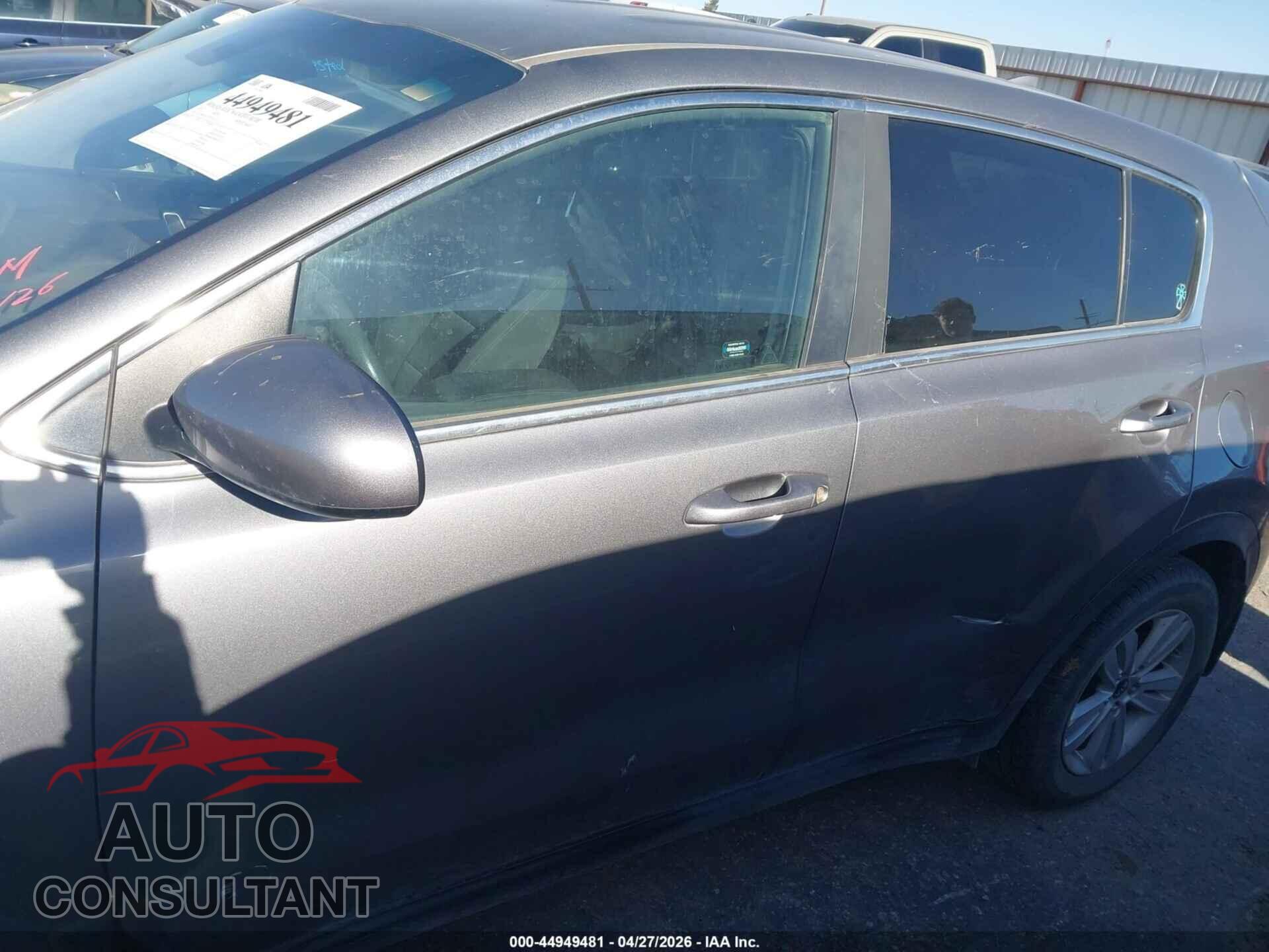 KIA SPORTAGE 2017 - KNDPMCAC7H7265367