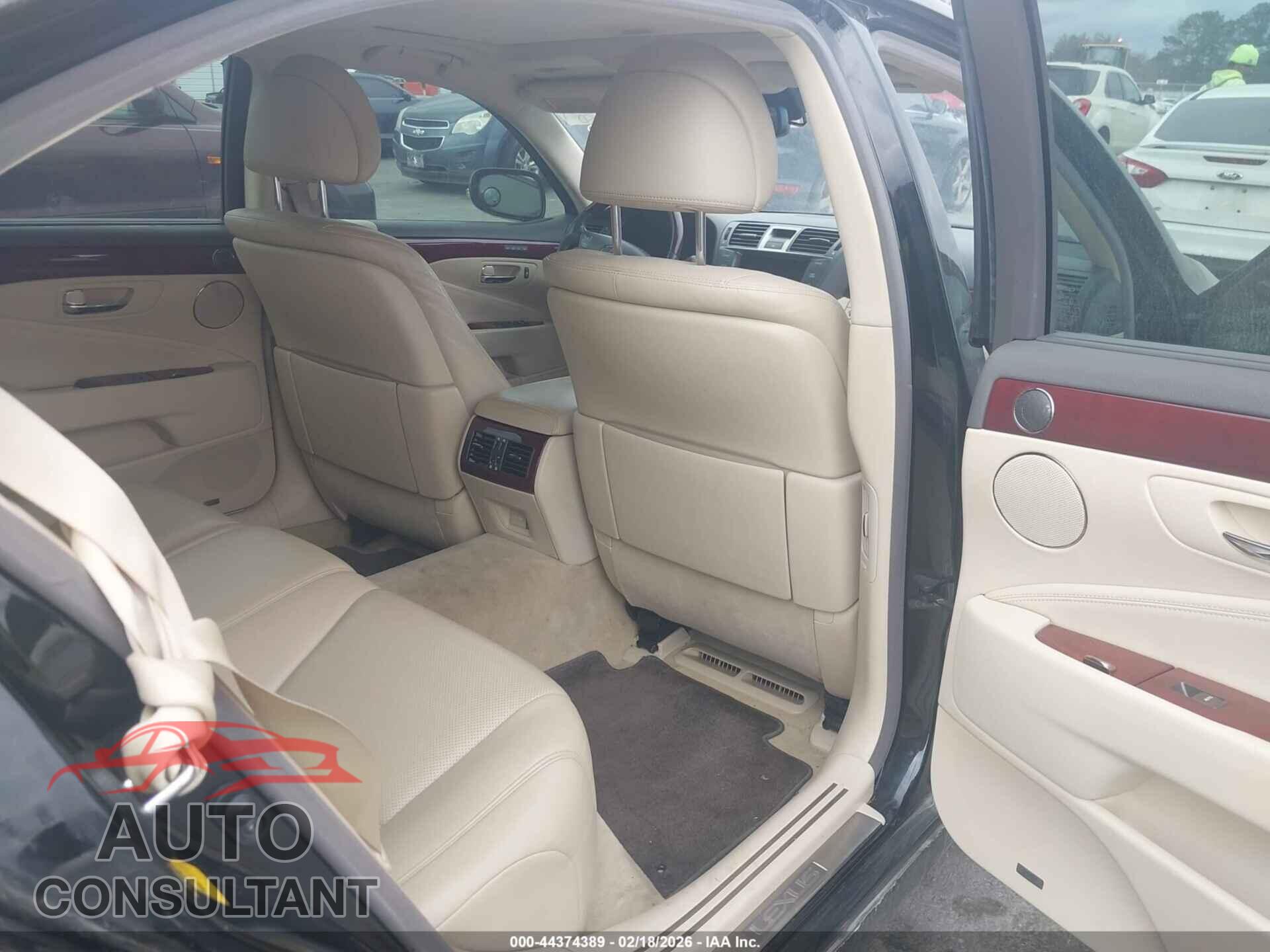 LEXUS LS 460 2010 - JTHDL5EF5A5001862