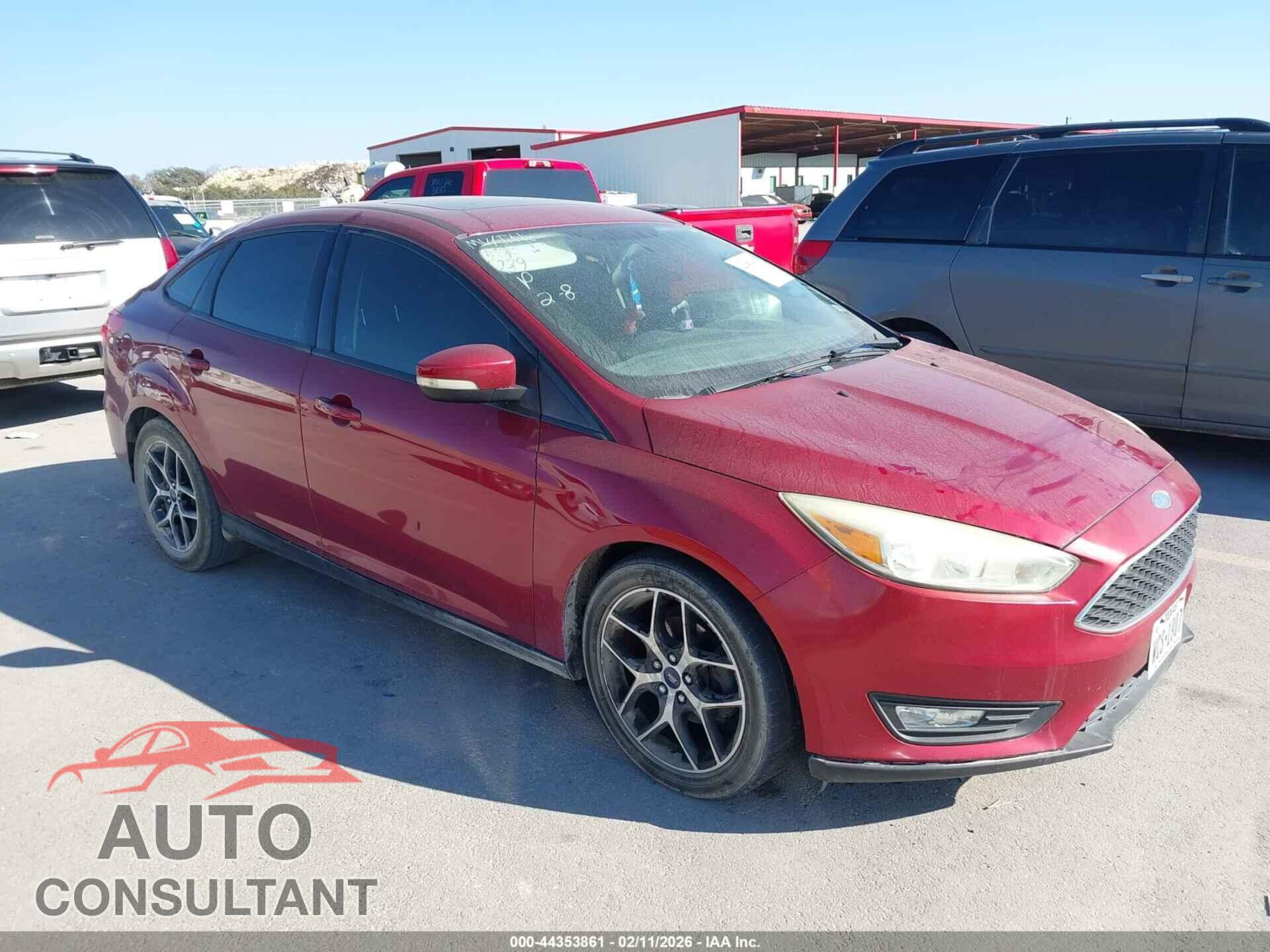 FORD FOCUS 2017 - 1FADP3H21HL204729