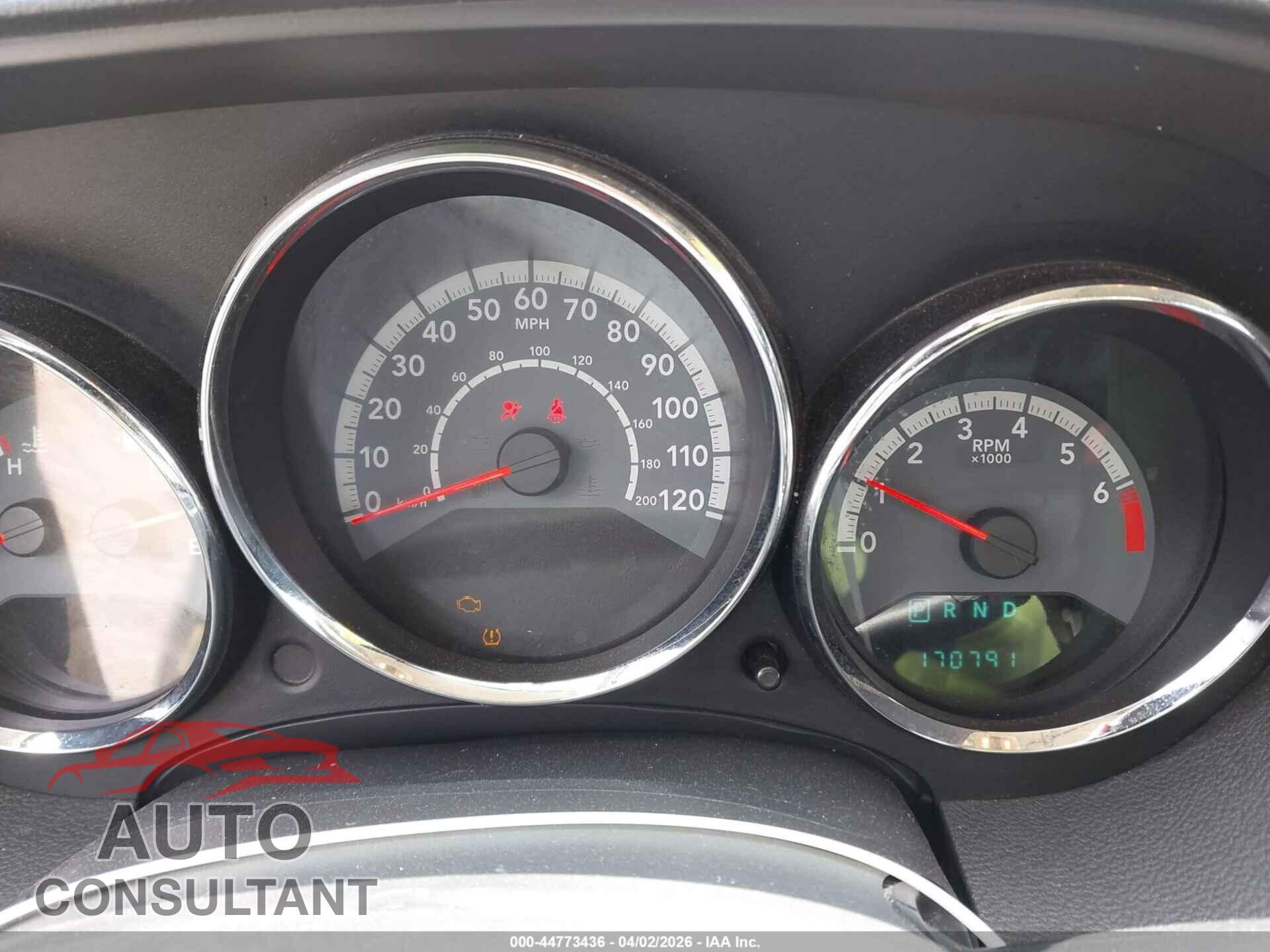 DODGE CALIBER 2012 - 1C3CDWDA4CD534773