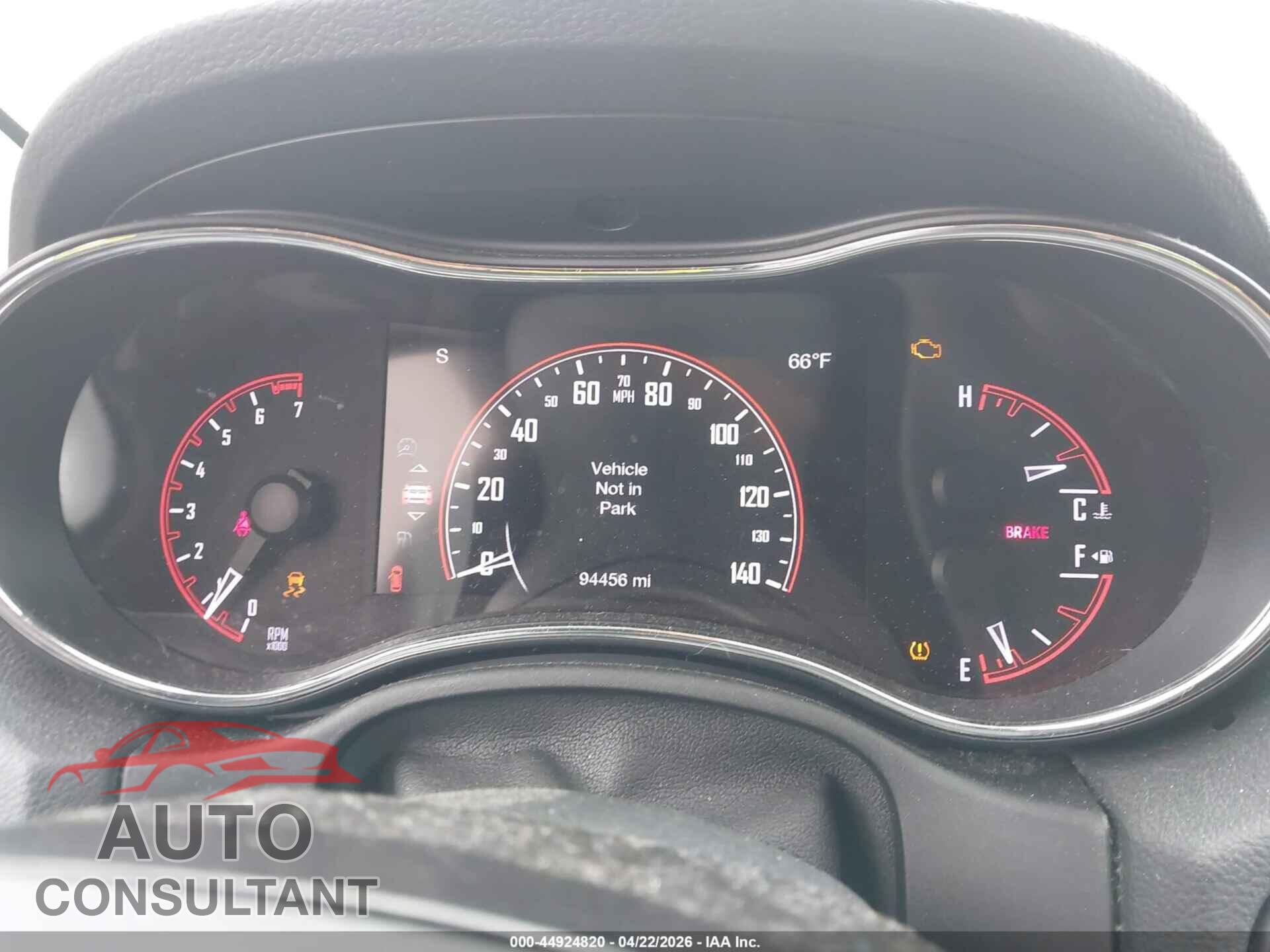 DODGE DURANGO 2016 - 1C4RDJDG5GC424601