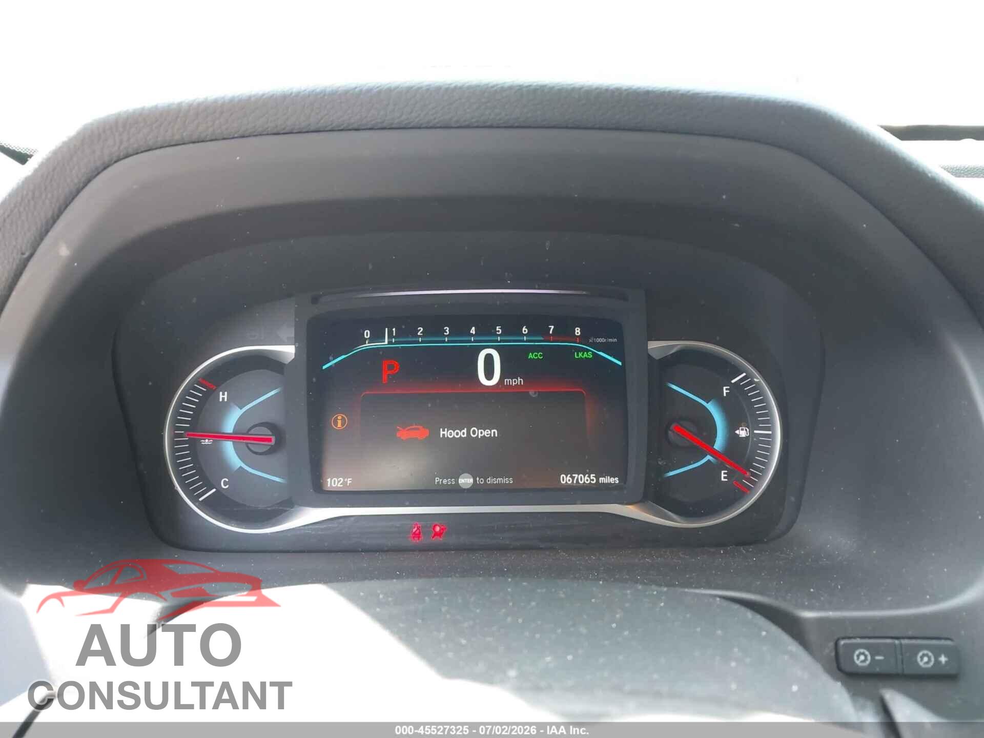 HONDA PILOT 2019 - 5FNYF5H93KB027330