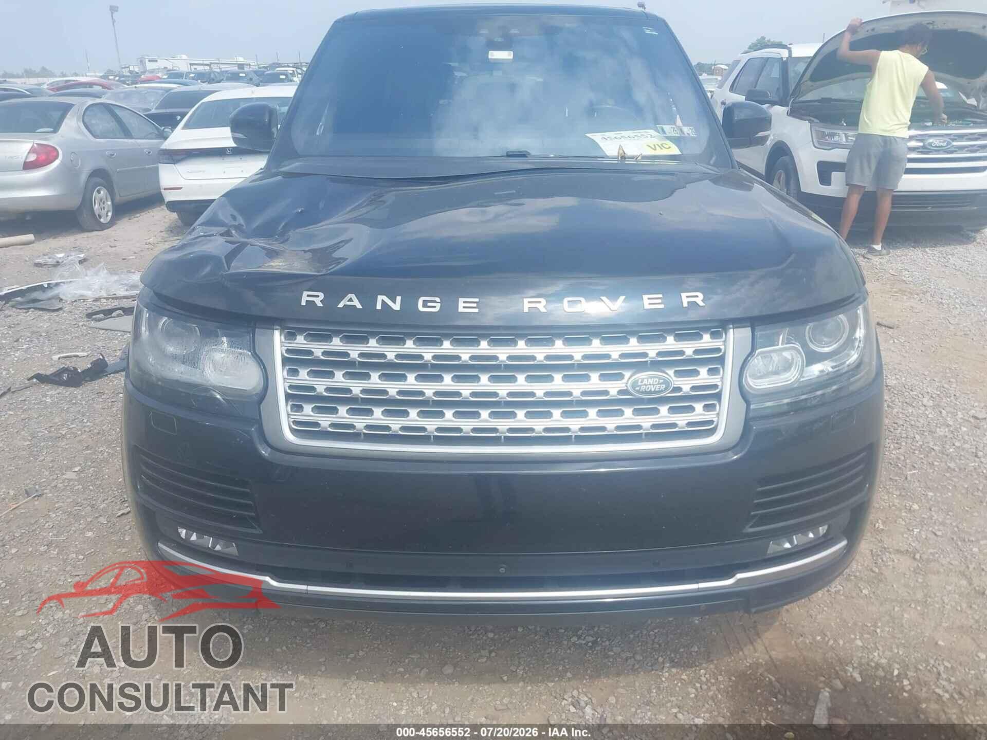 LAND ROVER RANGE ROVER 2017 - SALGS2FV1HA369312