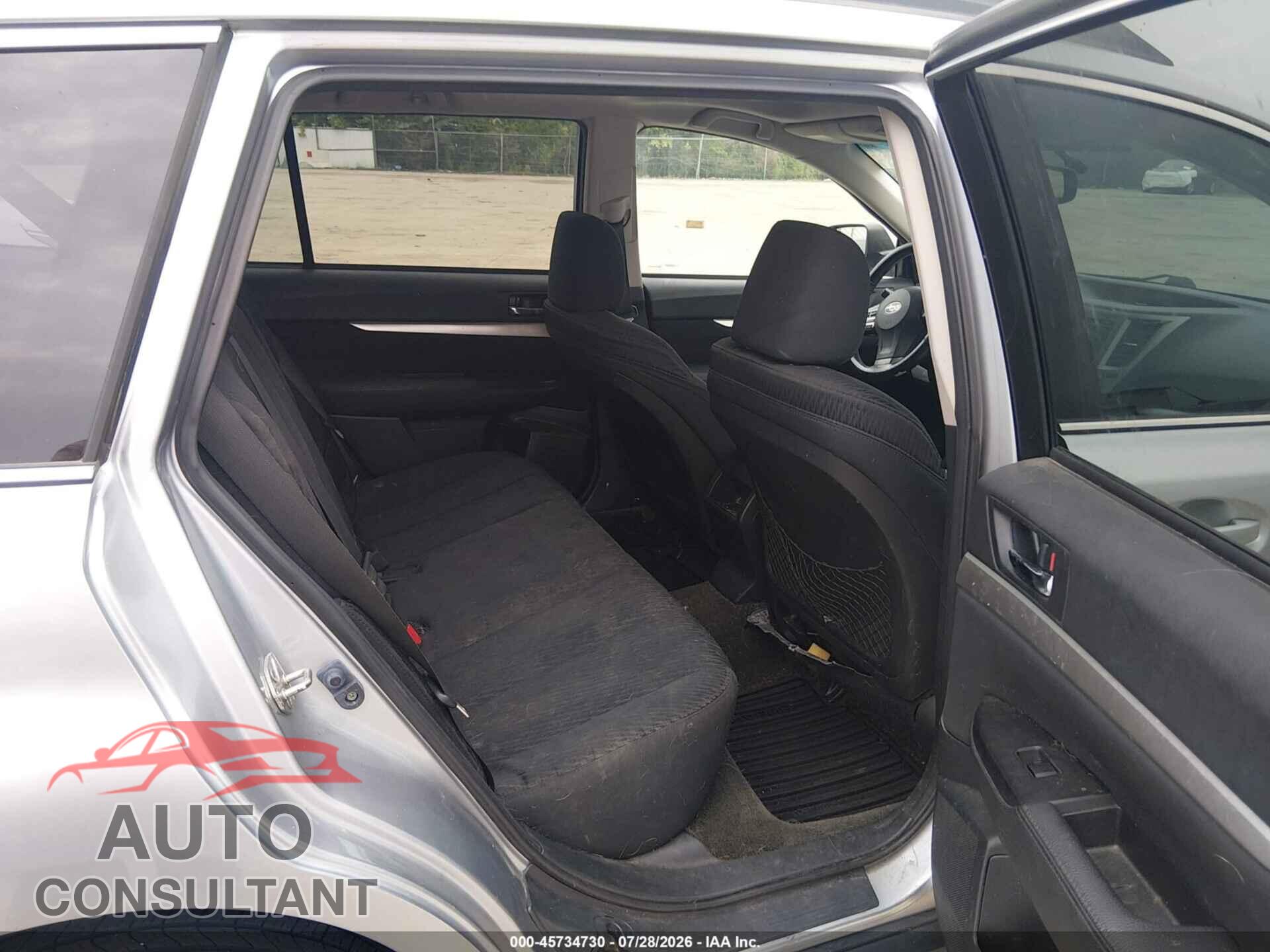 SUBARU OUTBACK 2012 - 4S4BRDGC3C2230853