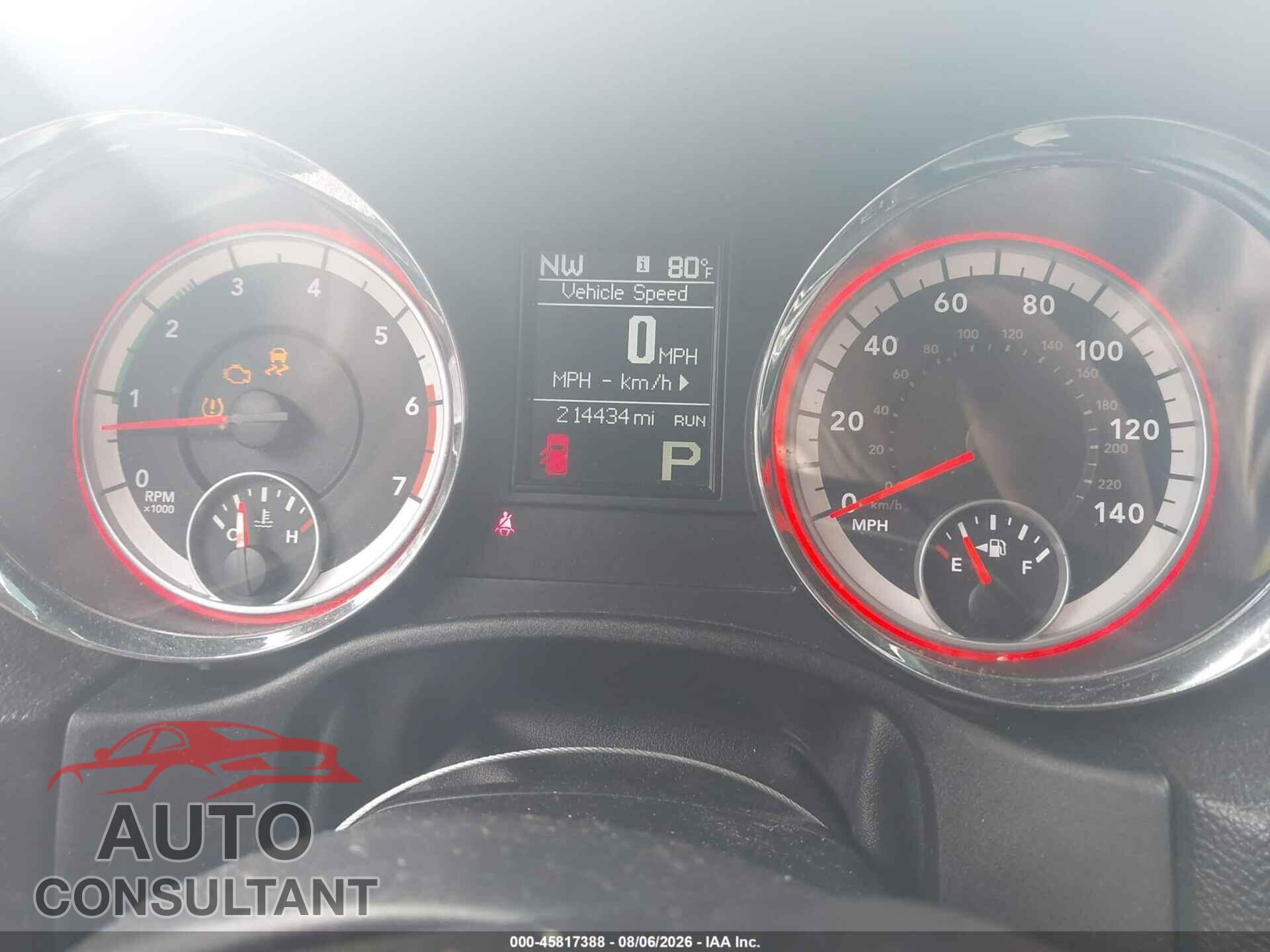 DODGE DURANGO 2013 - 1C4SDJCT7DC529698