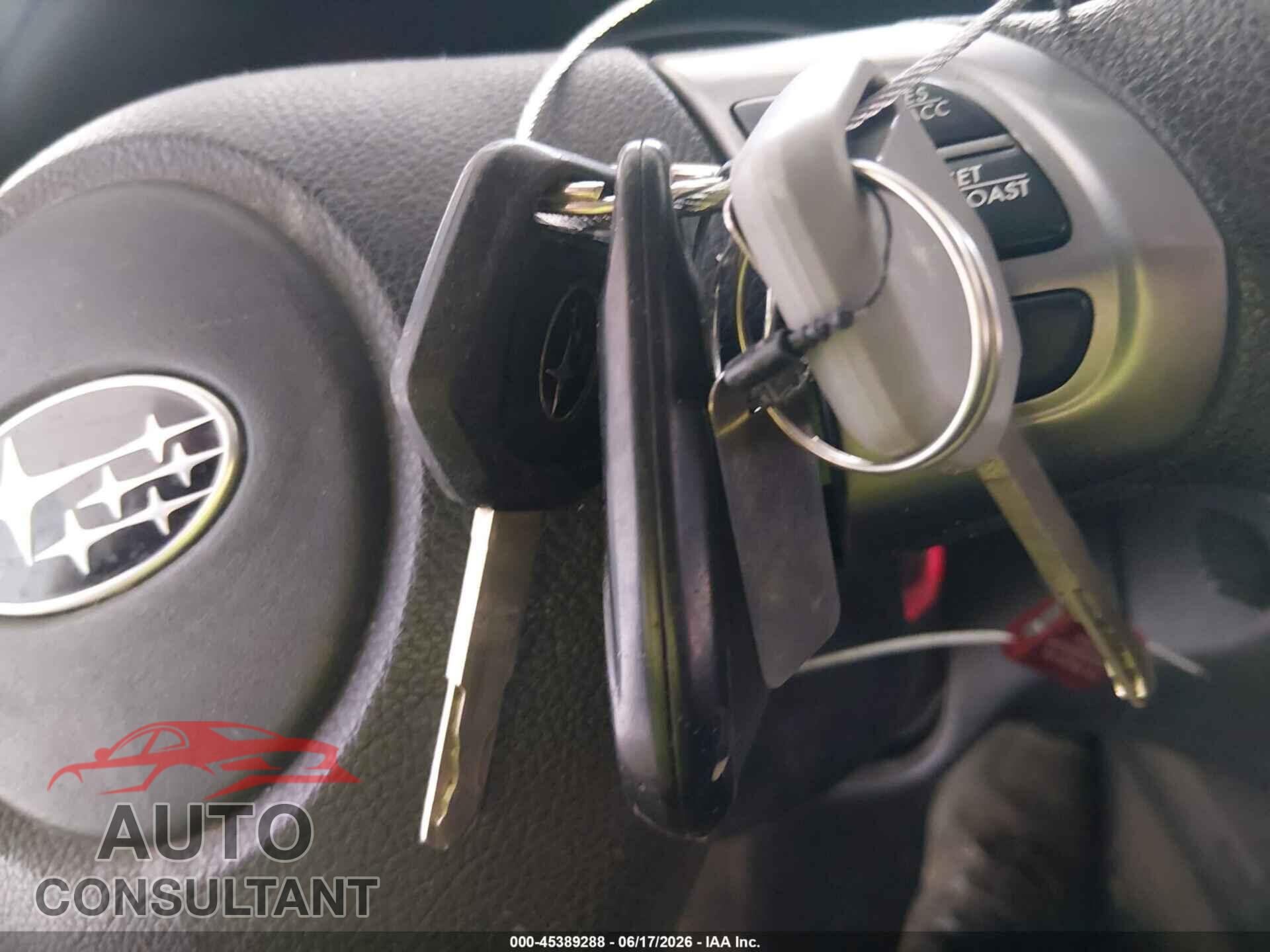 SUBARU FORESTER 2012 - JF2SHBBC4CH449600