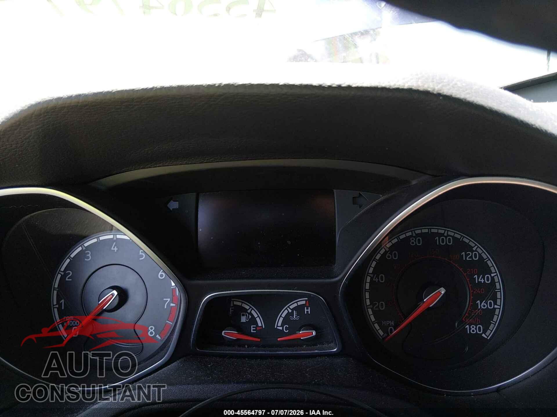 FORD FOCUS ST 2017 - 1FADP3L97HL224357
