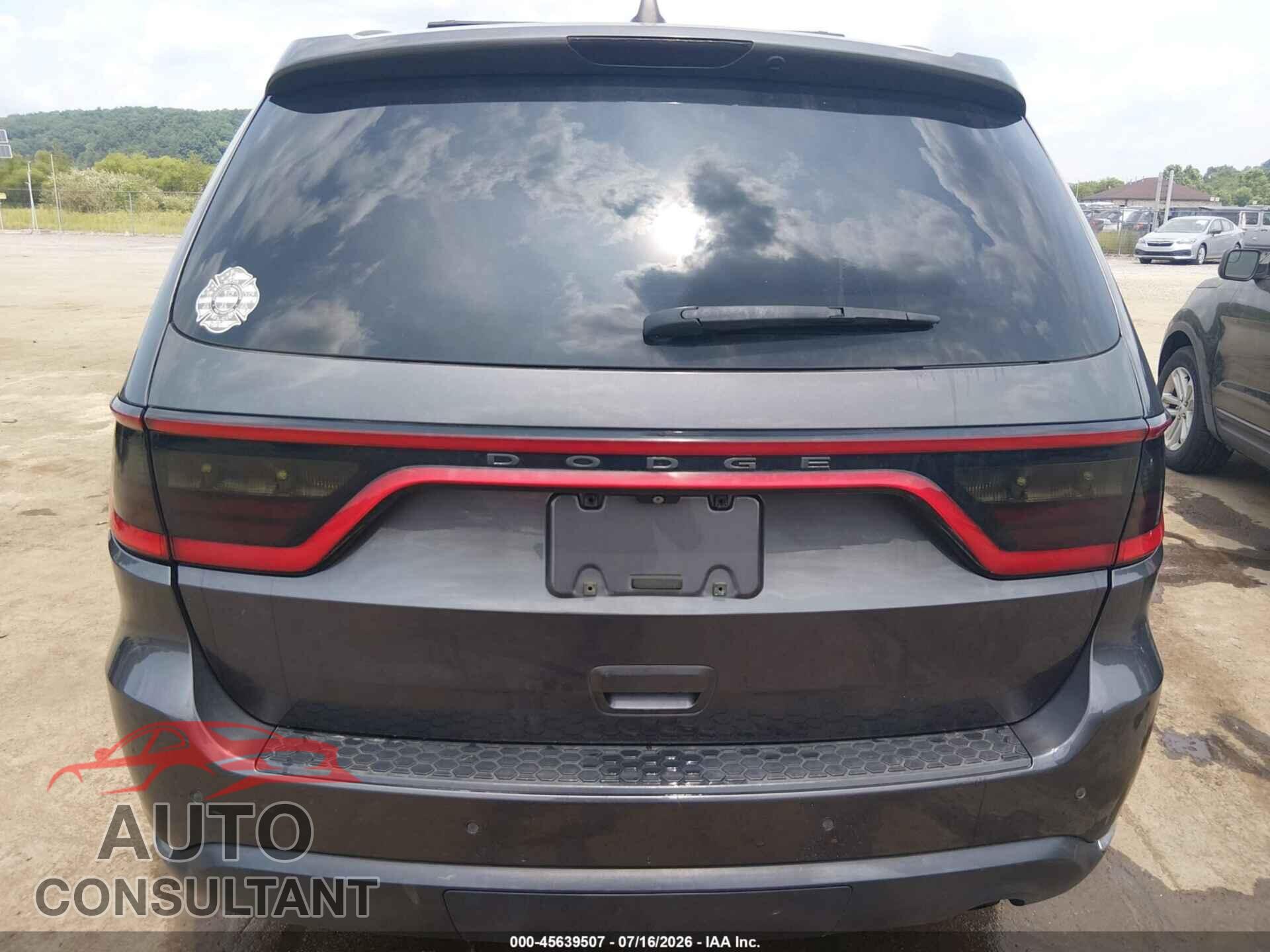 DODGE DURANGO 2015 - 1C4RDJAG4FC161407
