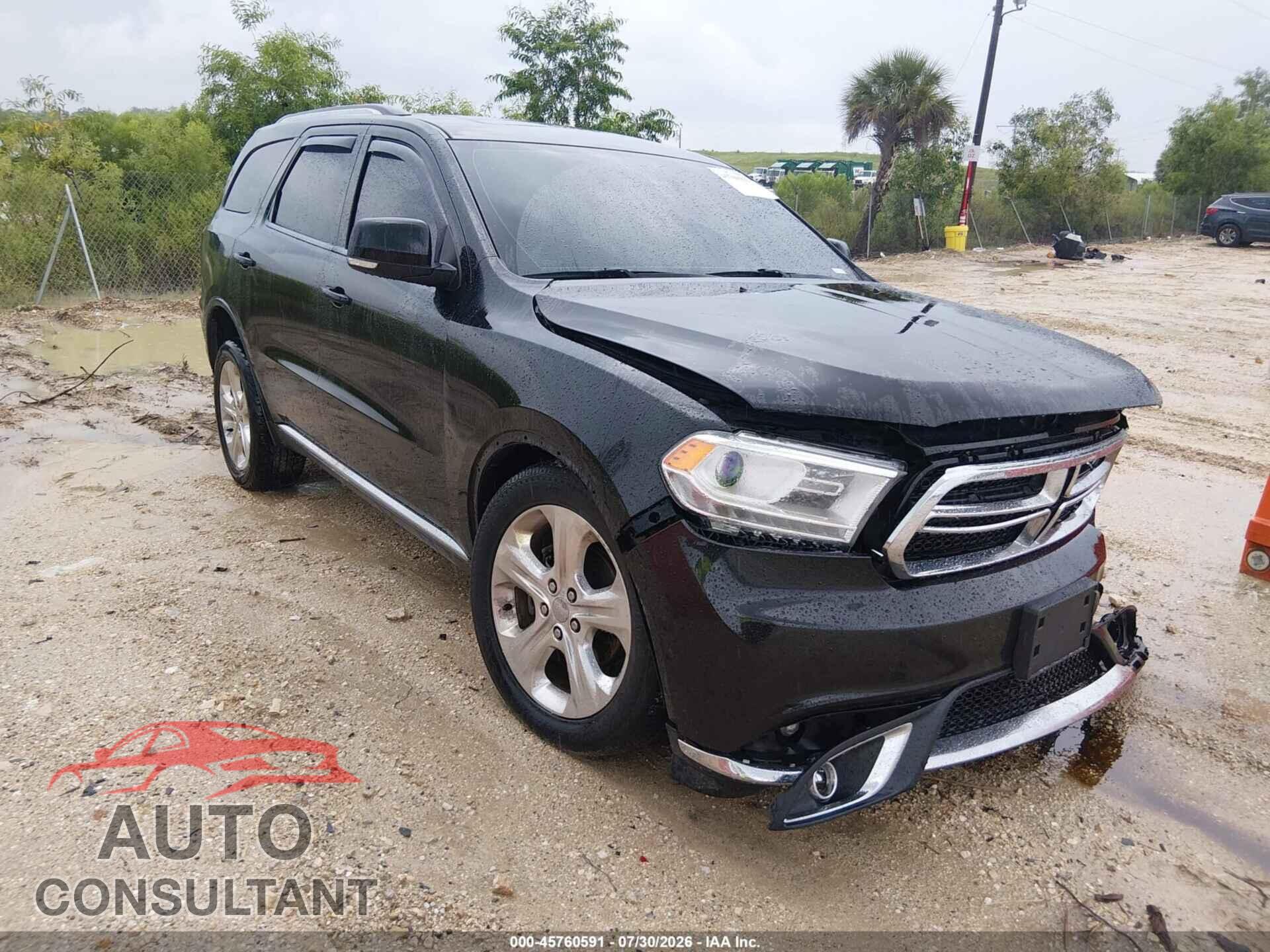 DODGE DURANGO 2015 - 1C4RDJDG0FC870038