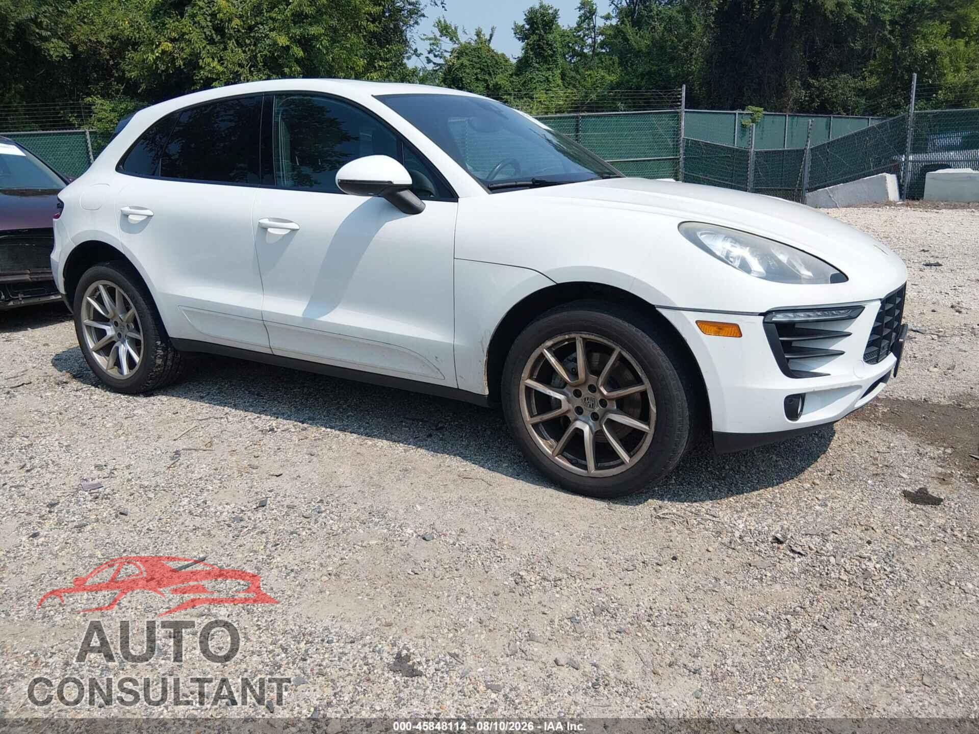 PORSCHE MACAN 2015 - WP1AB2A57FLB56336