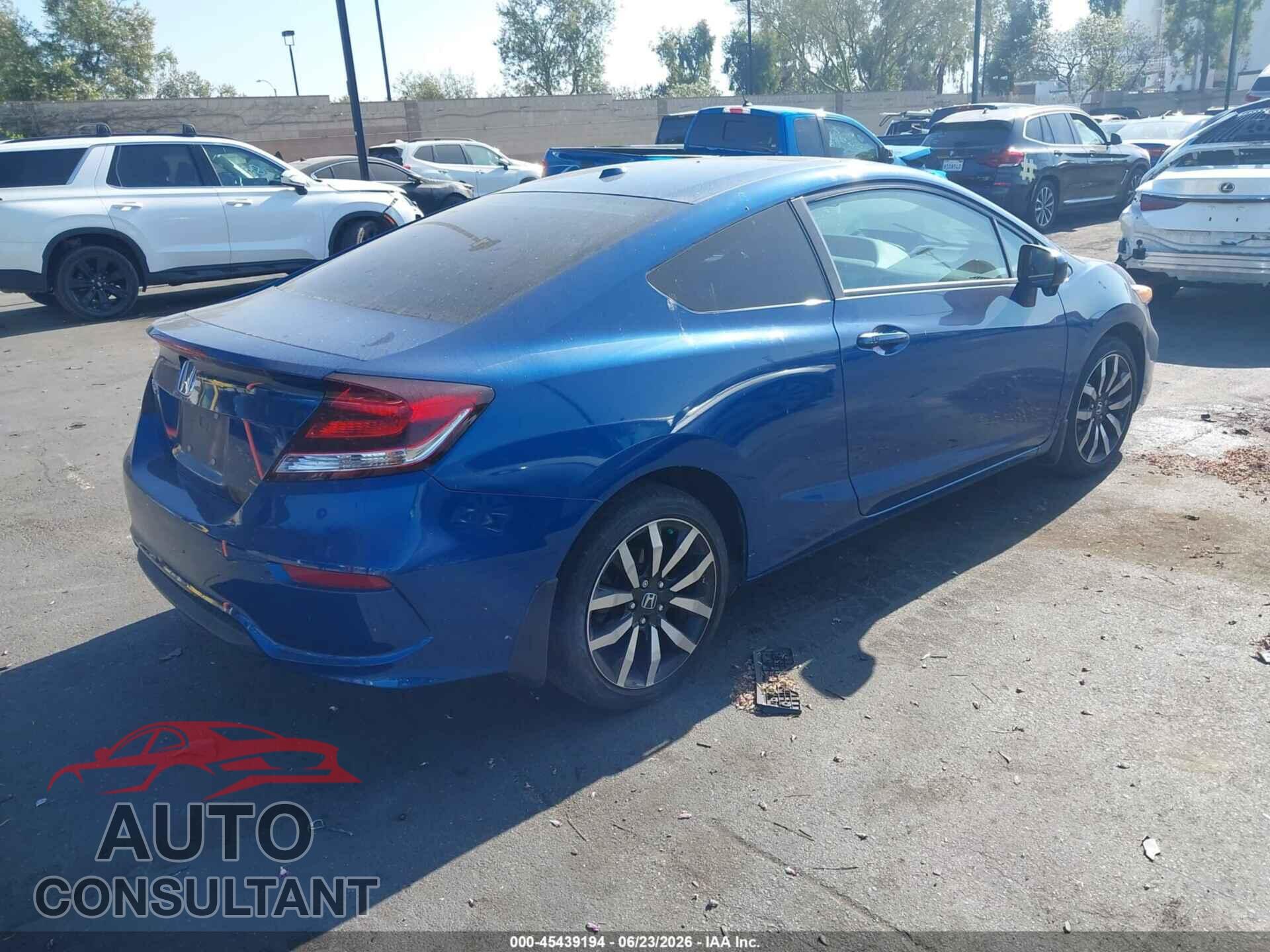 HONDA CIVIC 2015 - 2HGFG3B01FH501277