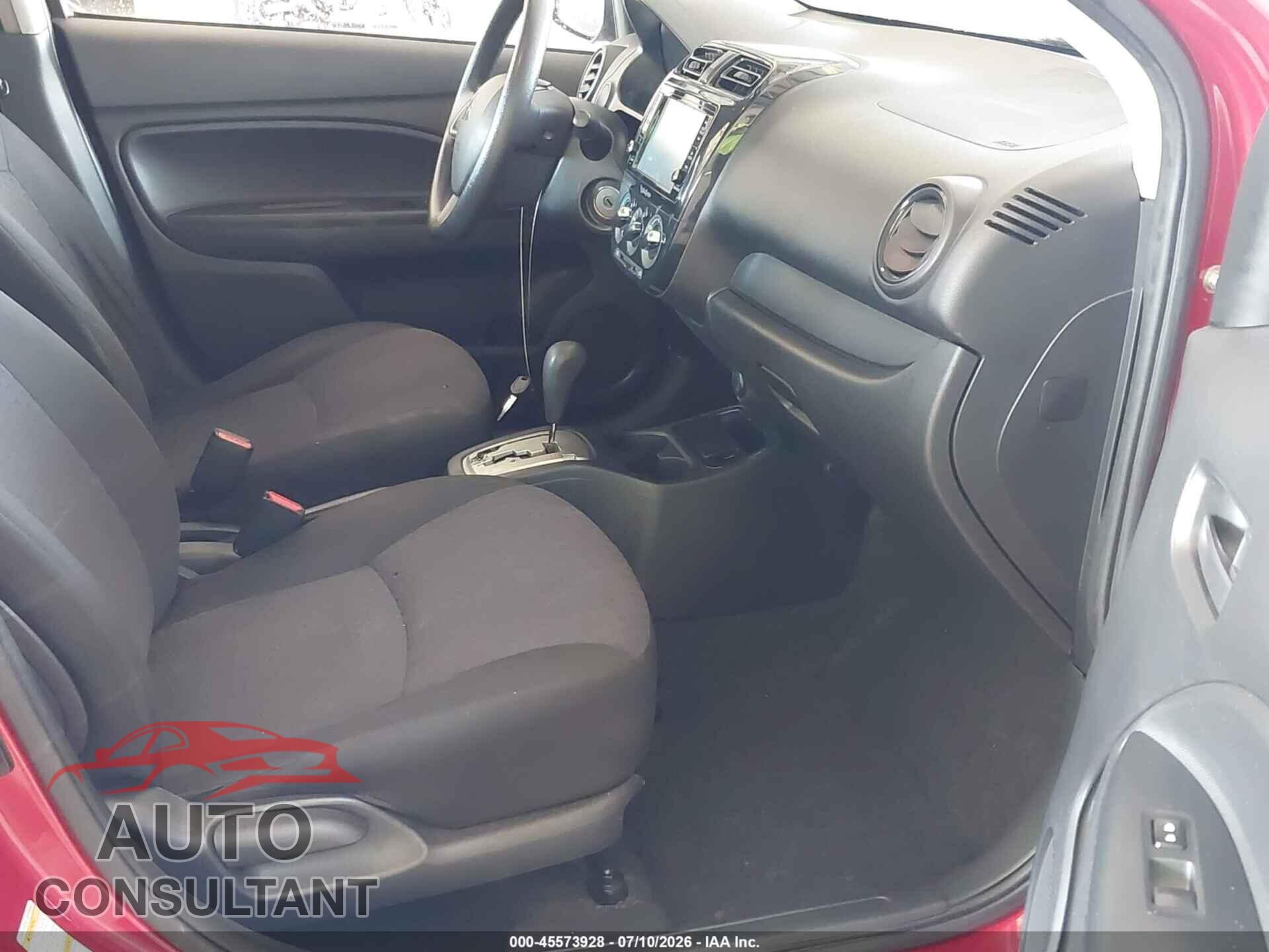 MITSUBISHI MIRAGE 2019 - ML32A3HJ5KH008803