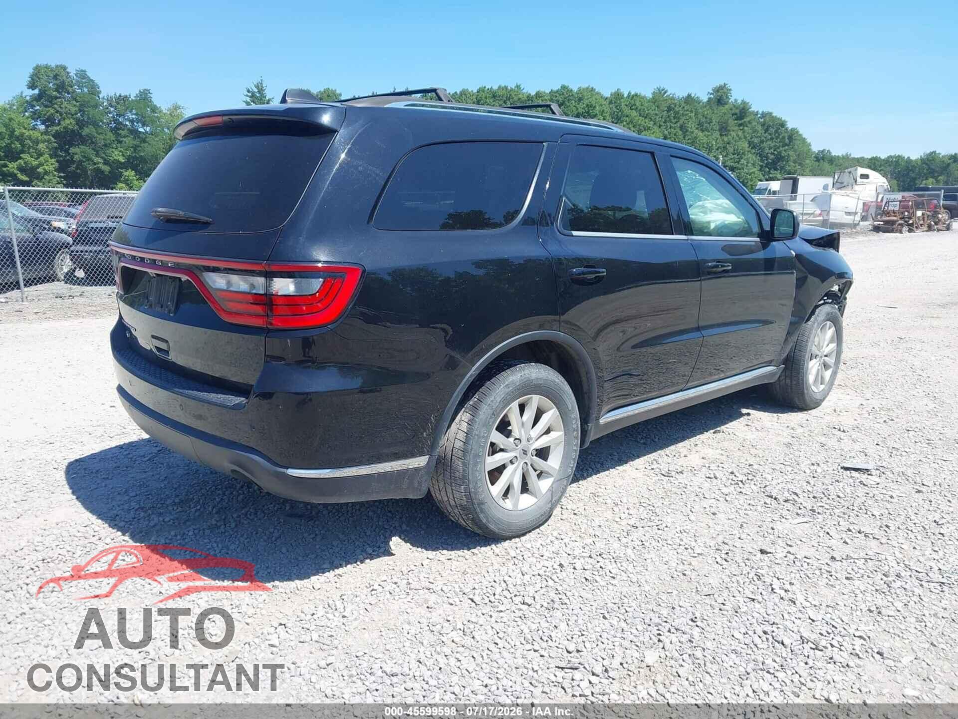 DODGE DURANGO 2020 - 1C4RDJAG0LC308205