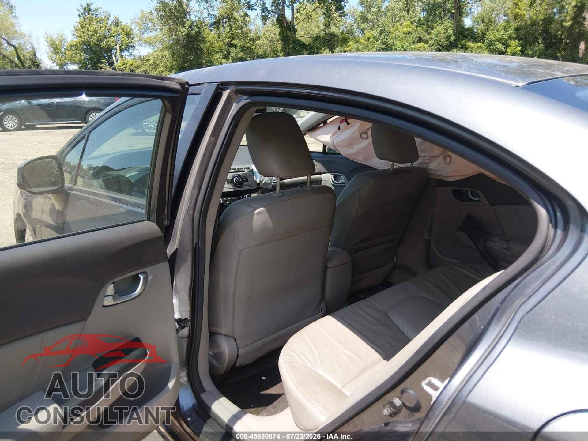 HONDA CIVIC 2012 - 19XFB2F91CE031243
