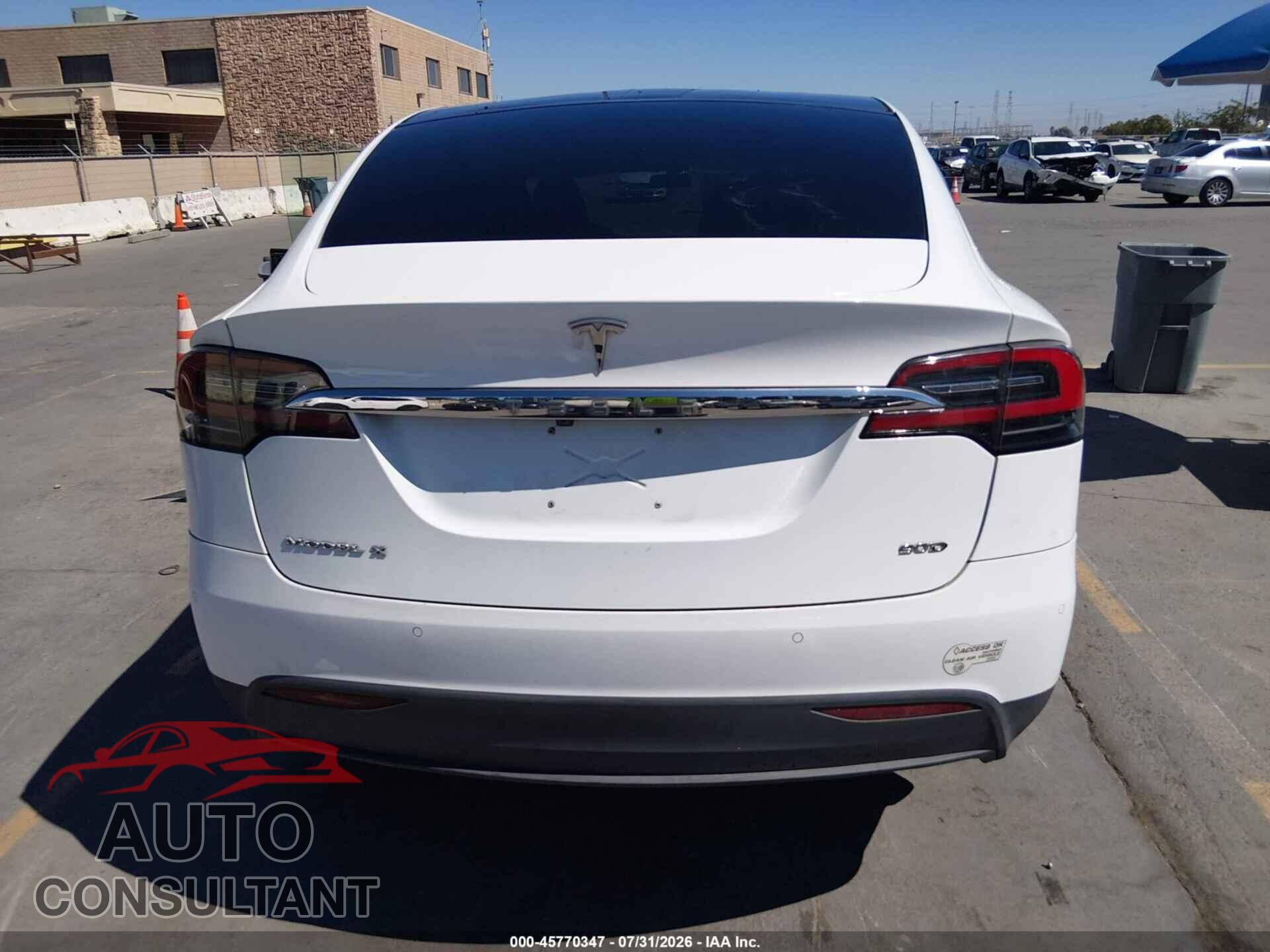 TESLA MODEL X 2016 - 5YJXCBE21GF002119