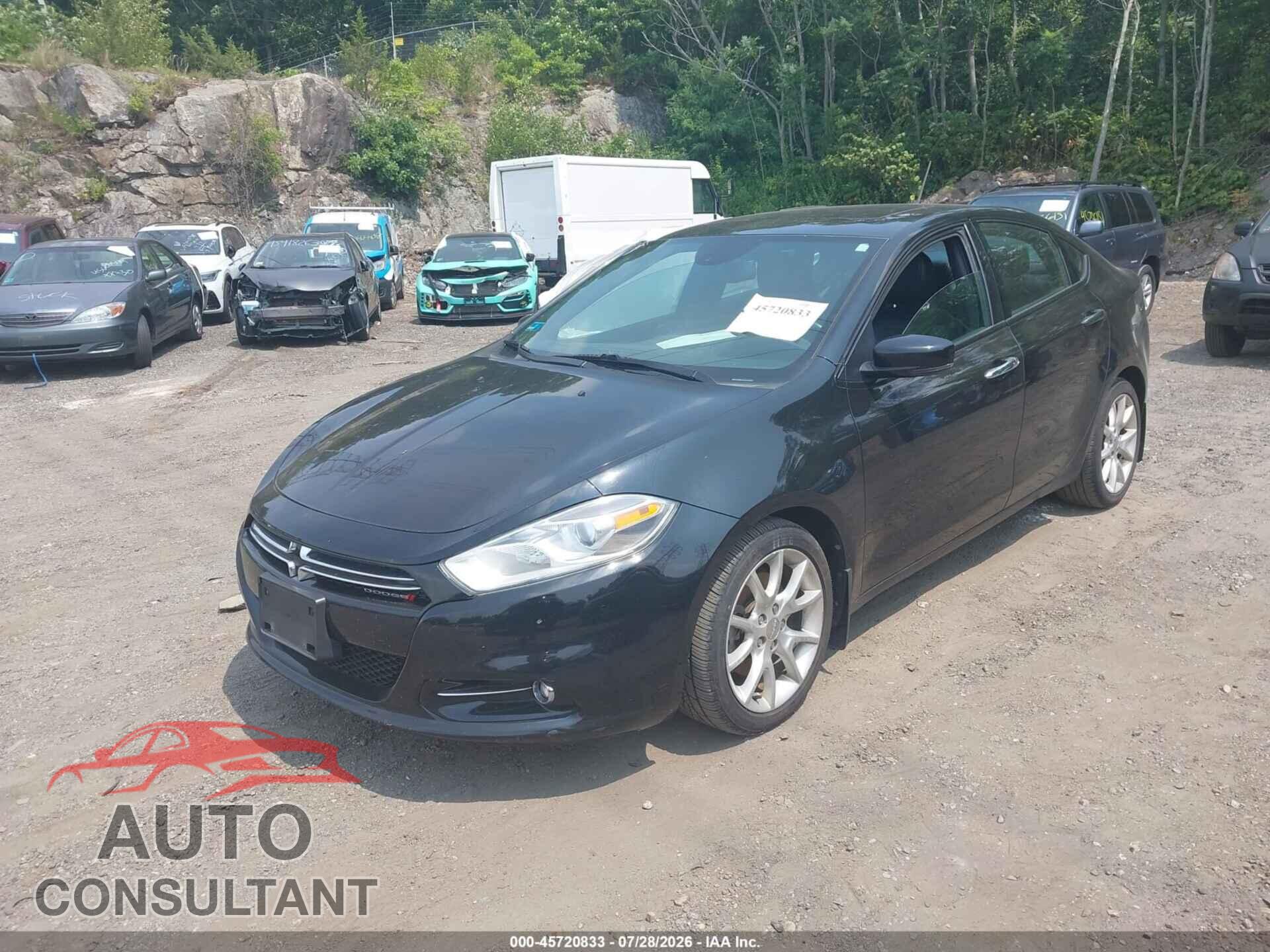 DODGE DART 2013 - 1C3CDFCH2DD311230