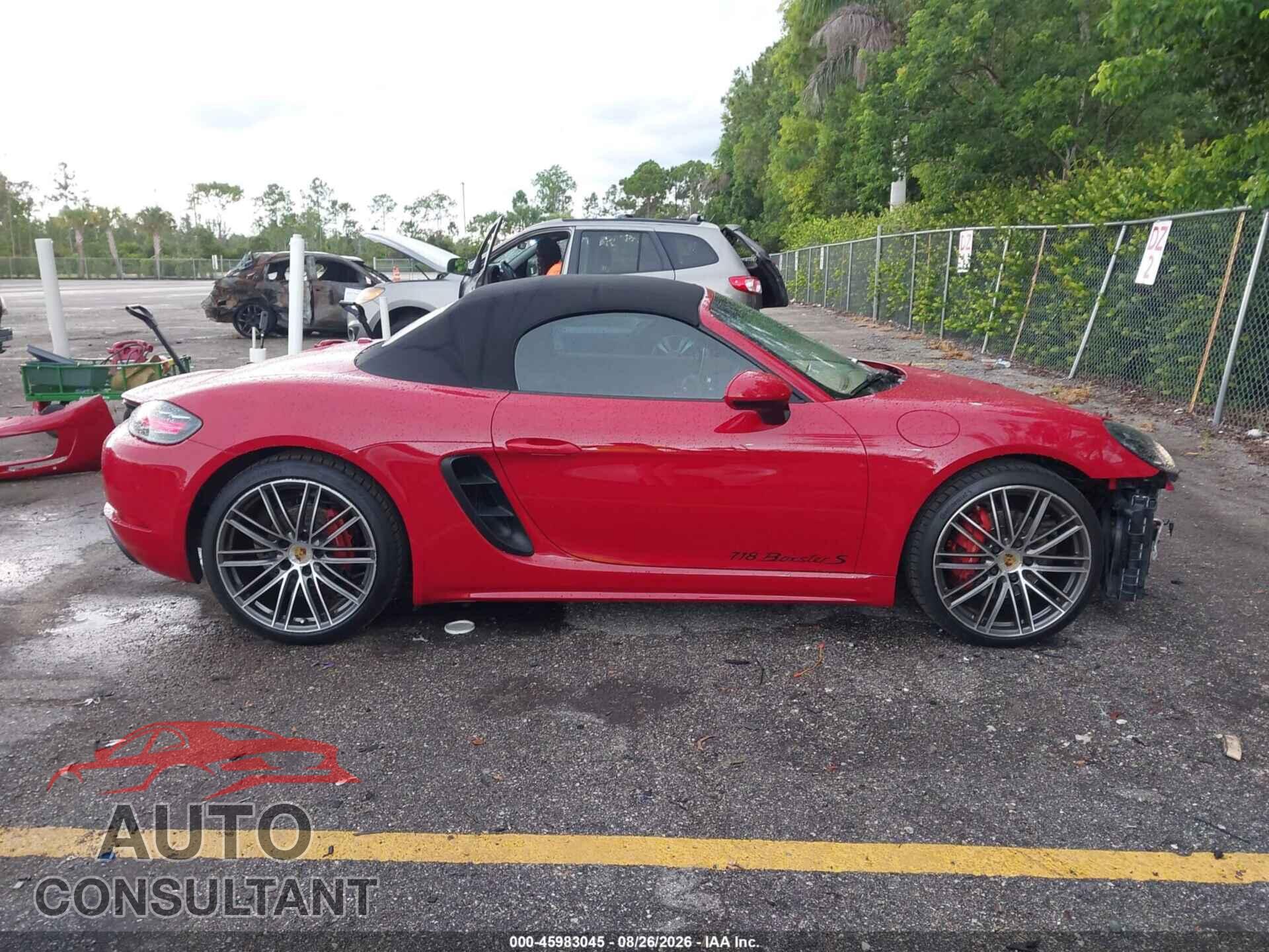 PORSCHE 718 BOXSTER 2017 - WP0CB2A81HS241282