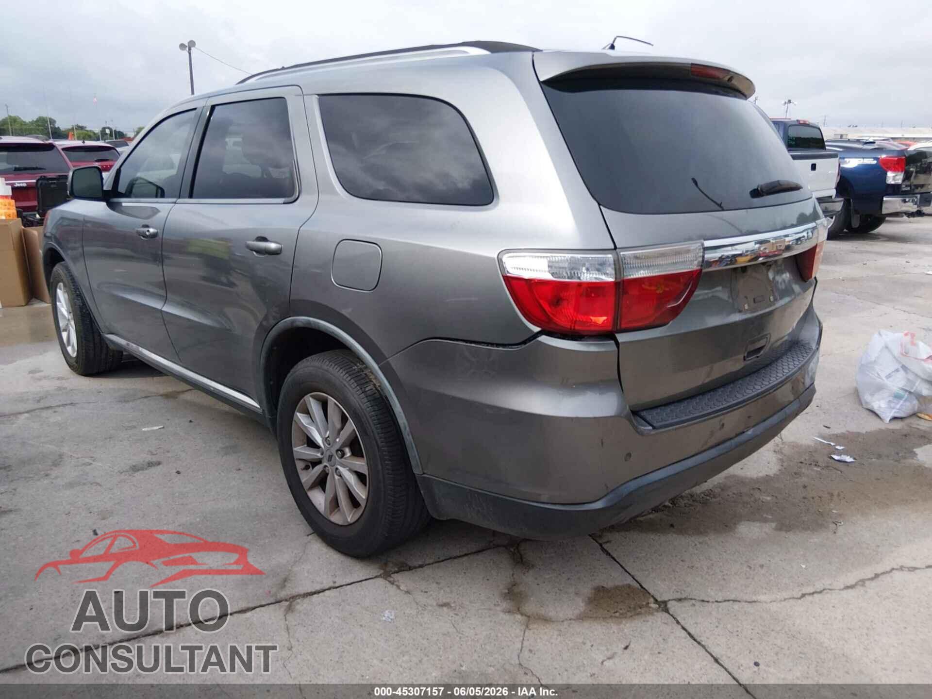 DODGE DURANGO 2012 - 1C4RDHDG2CC285613