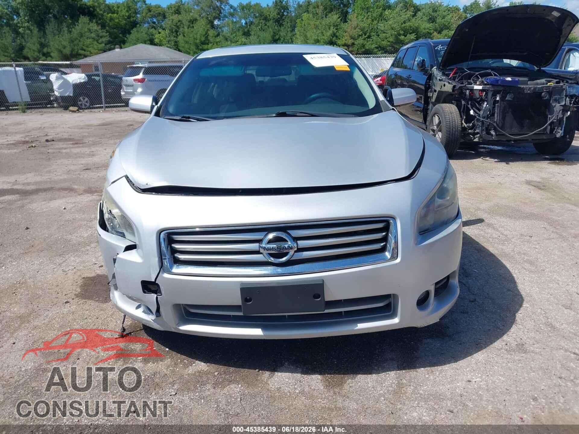 NISSAN MAXIMA 2012 - 1N4AA5AP8CC814660