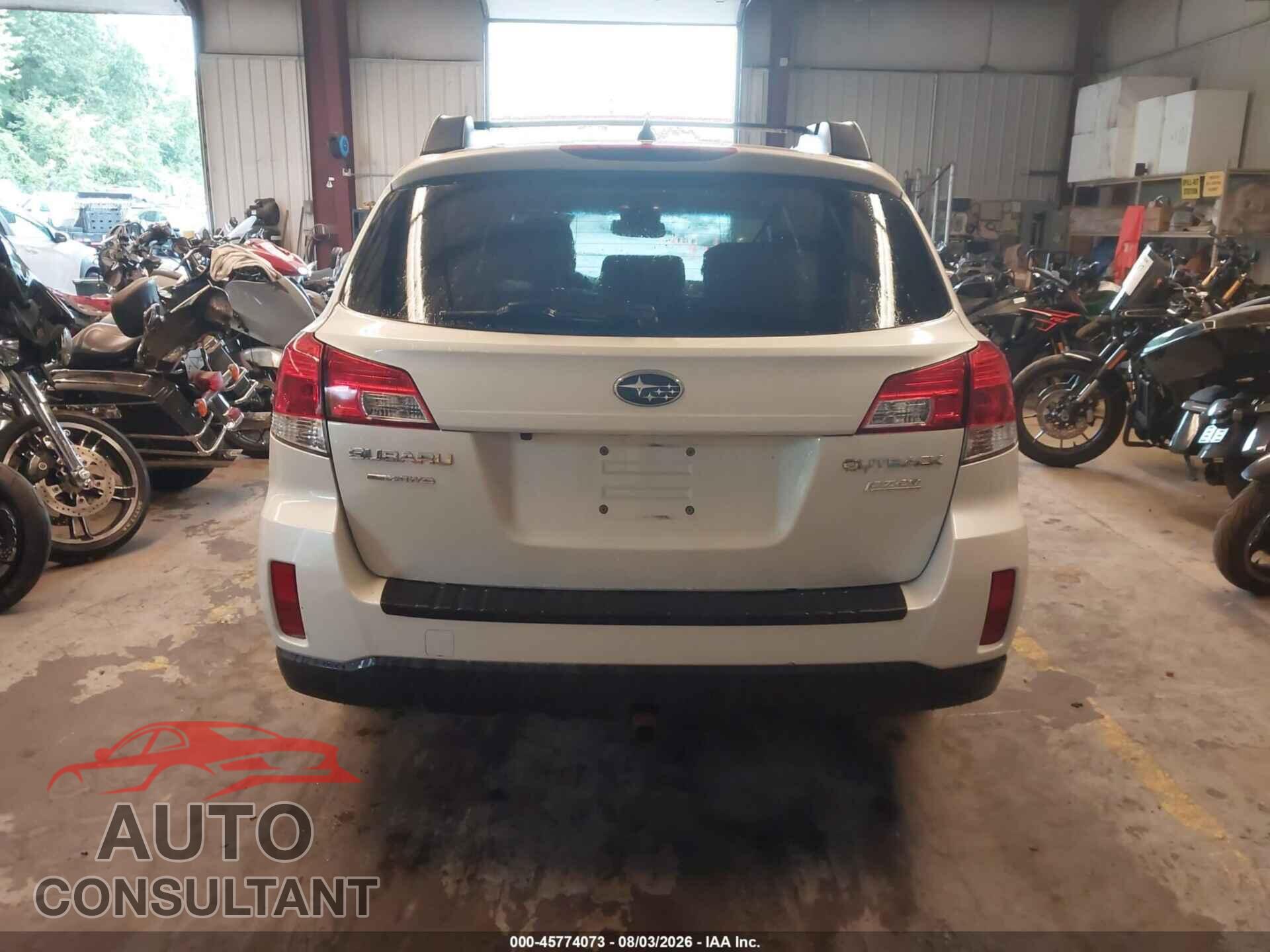 SUBARU OUTBACK 2014 - 4S4BRBLC4E3314669