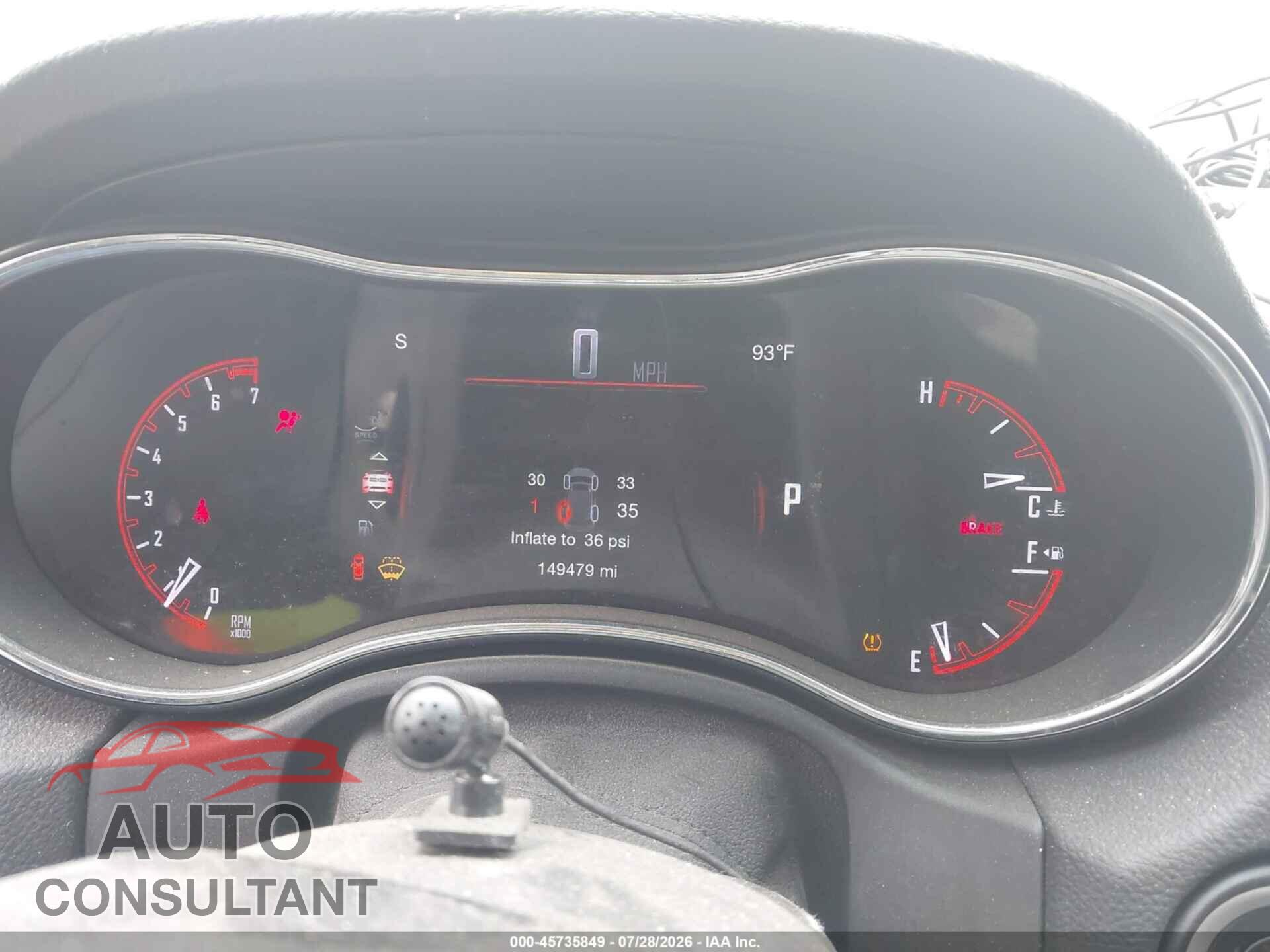 DODGE DURANGO 2017 - 1C4RDHAG9HC883502