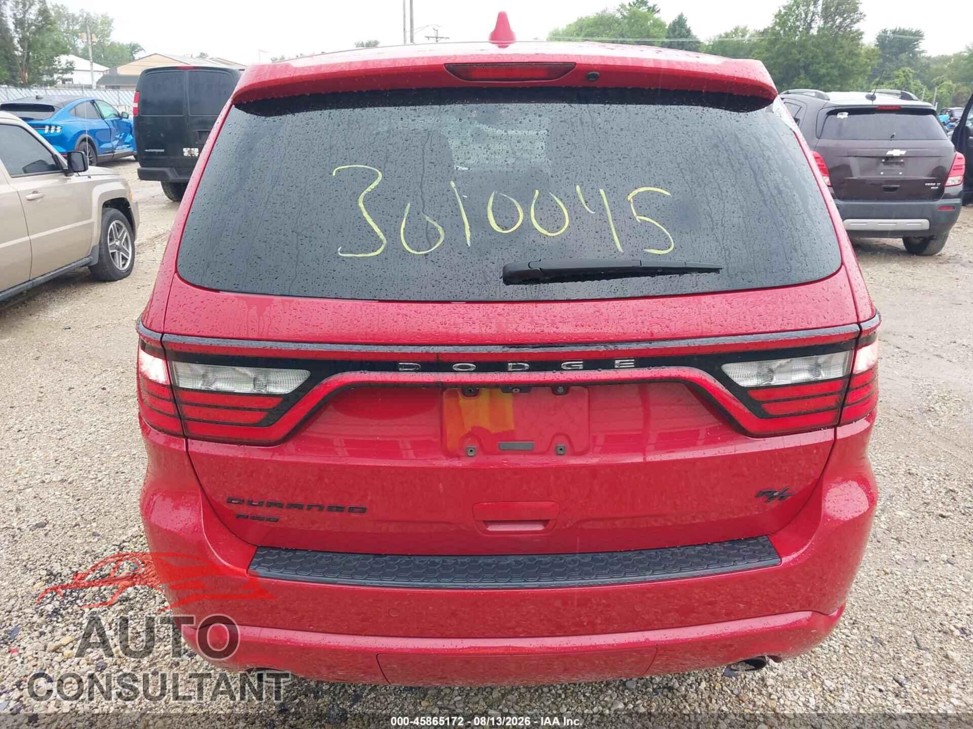 DODGE DURANGO 2015 - 1C4SDJCT3FC837938