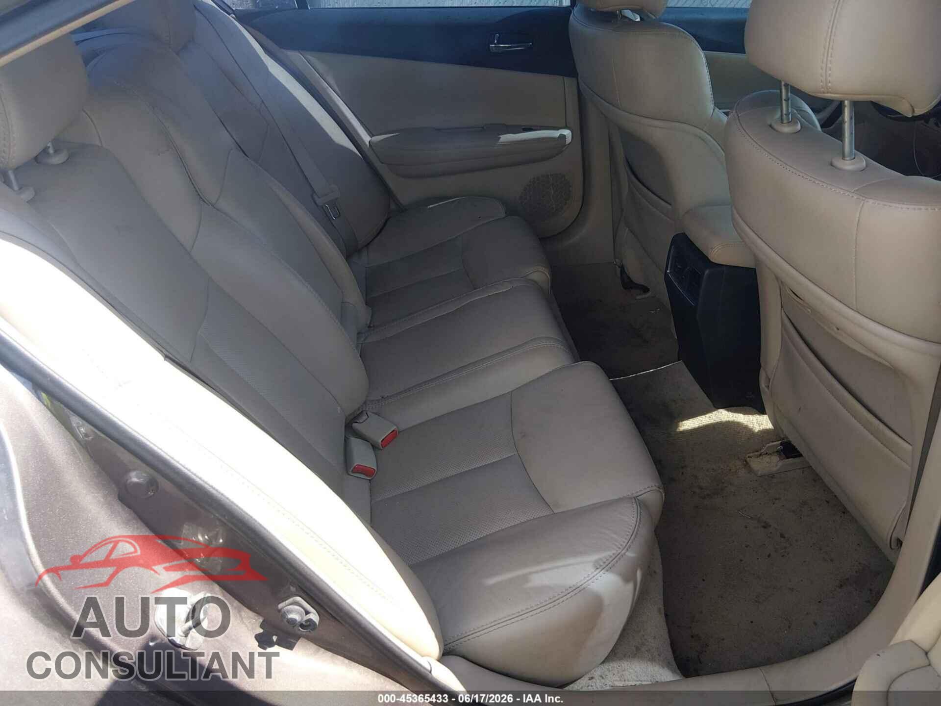 NISSAN MAXIMA 2012 - 1N4AA5AP3CC809222