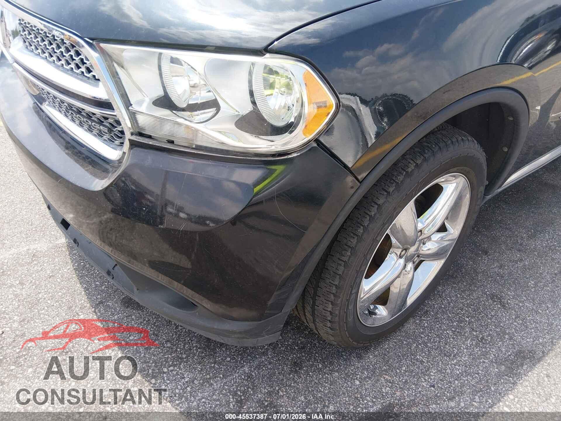 DODGE DURANGO 2011 - 1D4SE5GT0BC652029