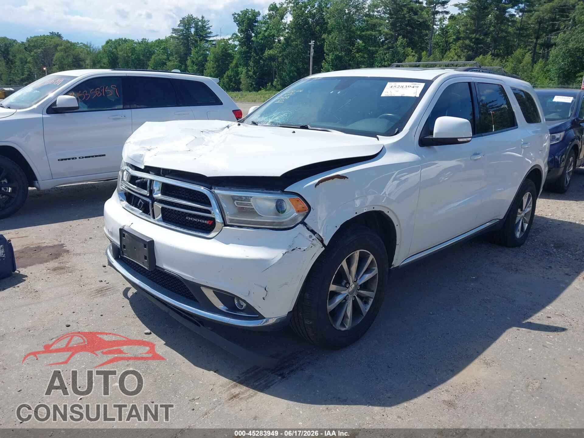 DODGE DURANGO 2014 - 1C4RDJDG6EC592888